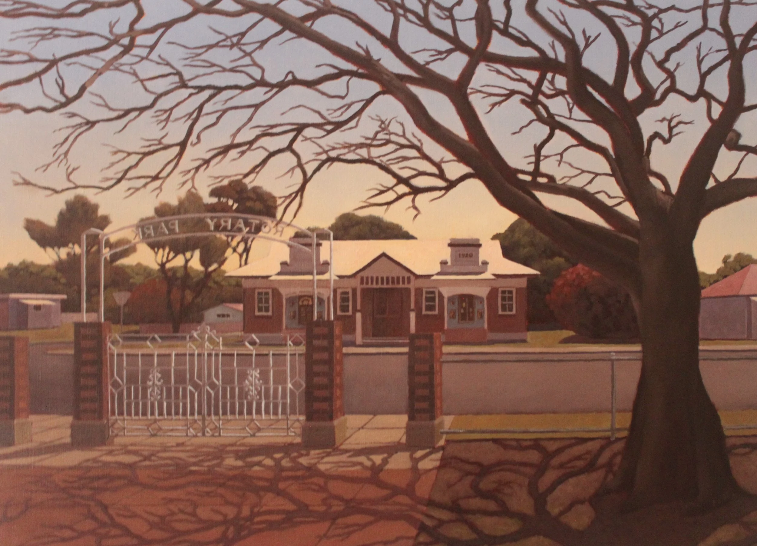 School of Art 2022, oil on linen, 56 x 81cm