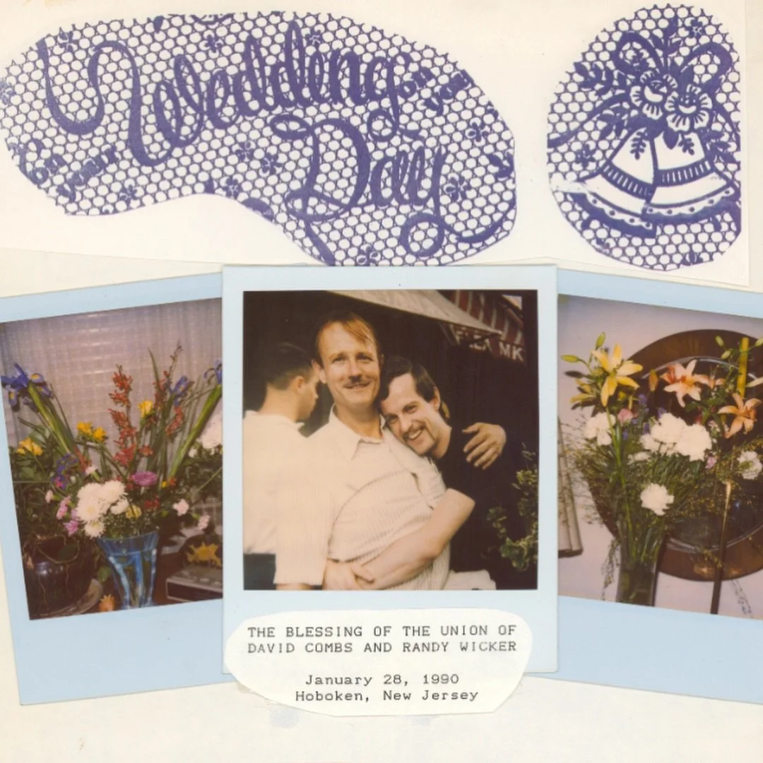 On this day in 1990, Randy &amp; David were married in a legendary &ldquo;deathbed wedding&rdquo; at Hotel Wicker. 

The family put together a huge wedding party in the living room, and a gay minister performed the ceremony in the bedroom. Randy wrot