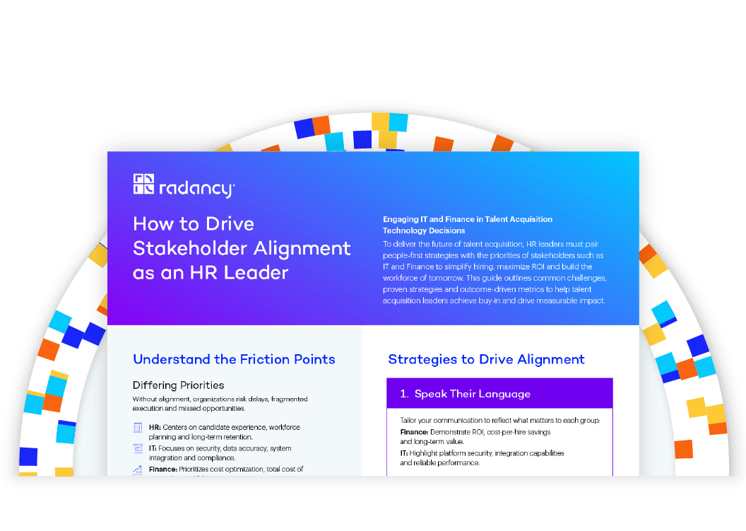 Stakeholder Alignment One Sheeter