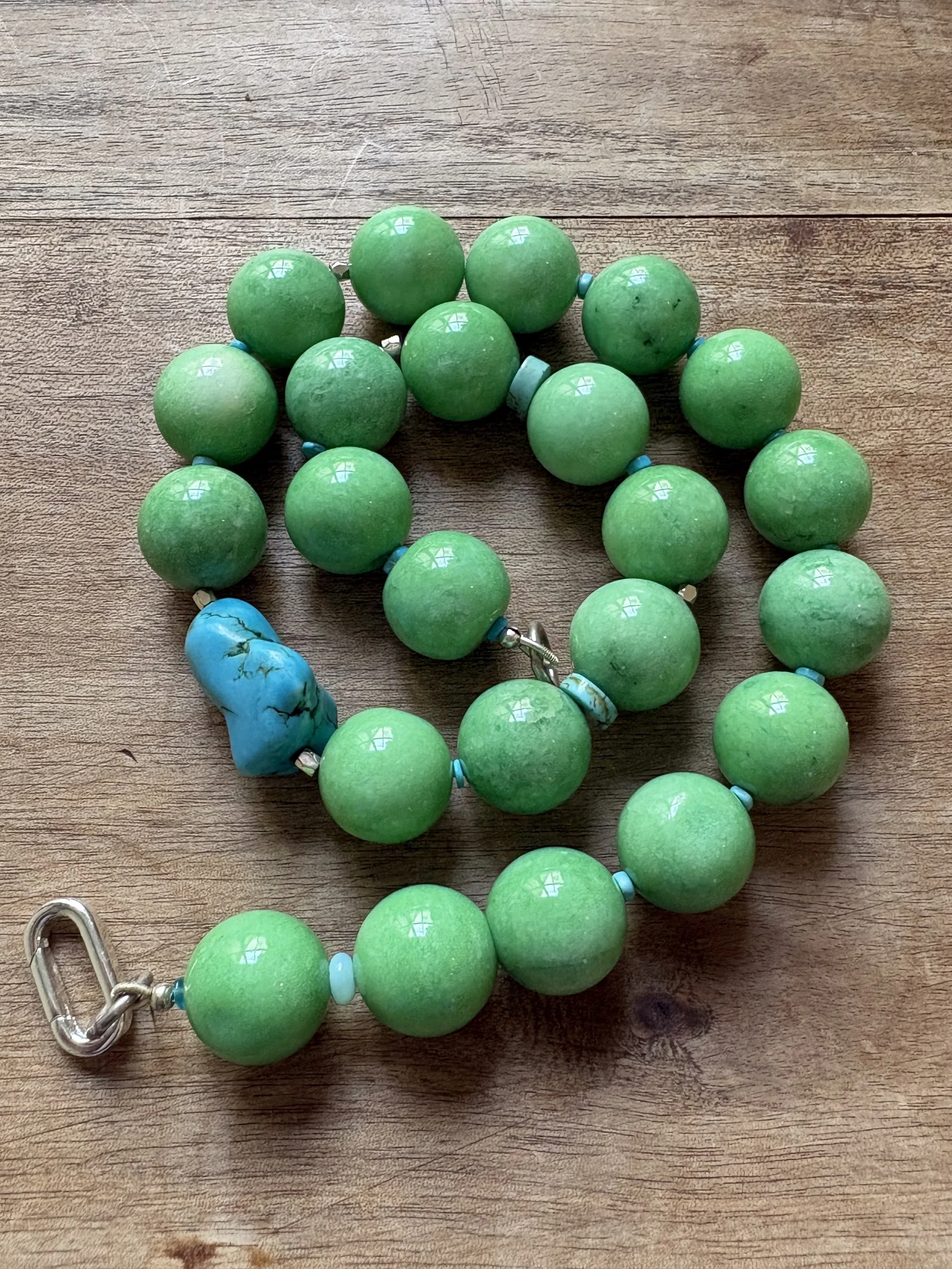 Apple & Turquoise