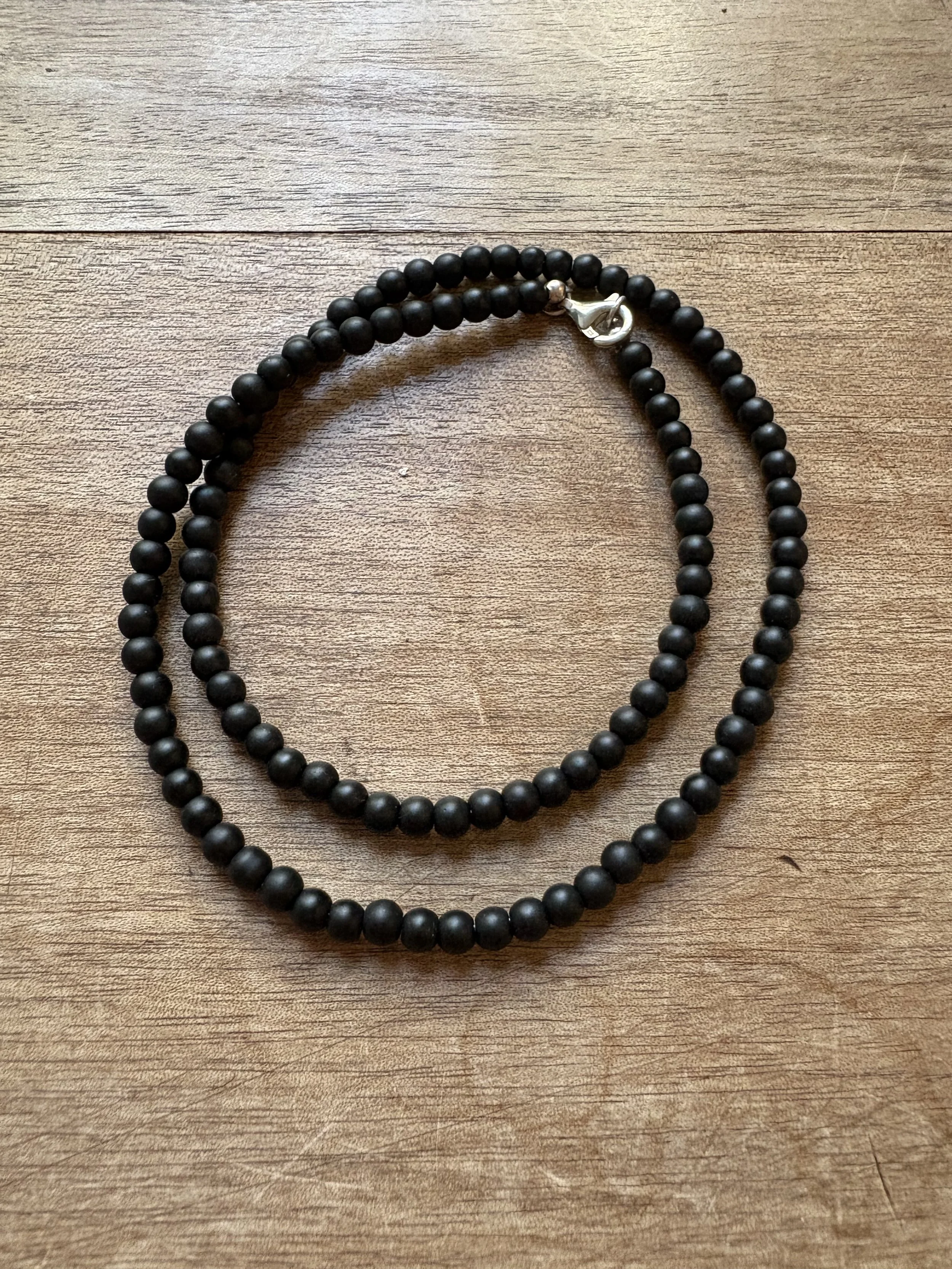 Matte obsidian base.