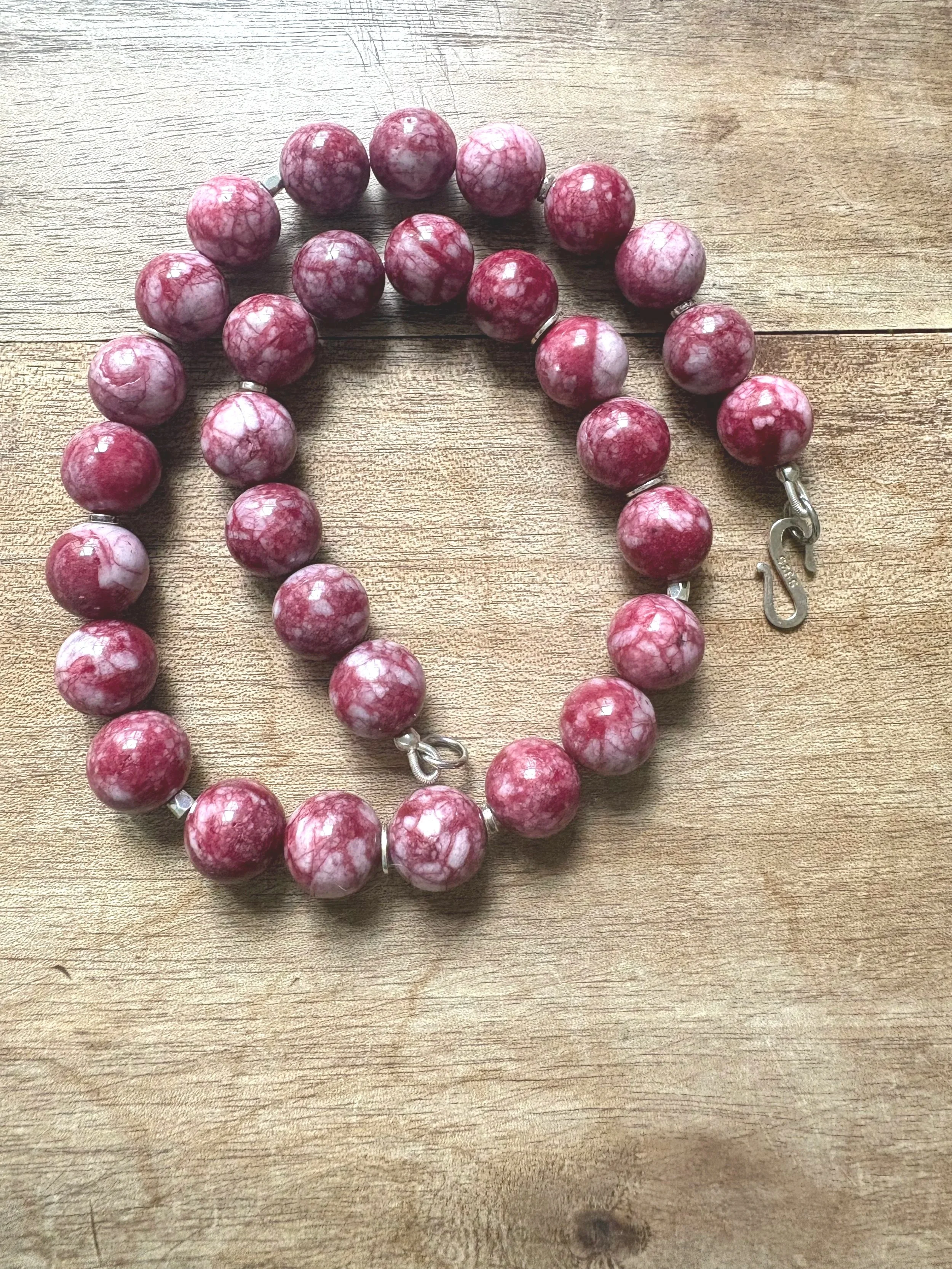 Thulite Silver