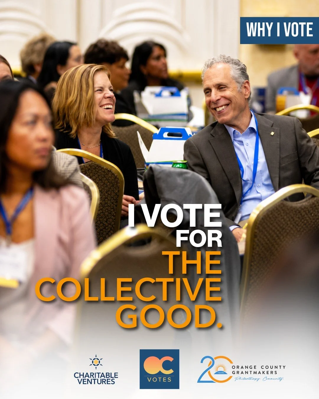 Somewhere between the agenda and the small talk is the actual reason people keep showing up to rooms like this one. Orange County's philanthropic community isn't just funding programs, it's built on the belief that we do better when we look out for e