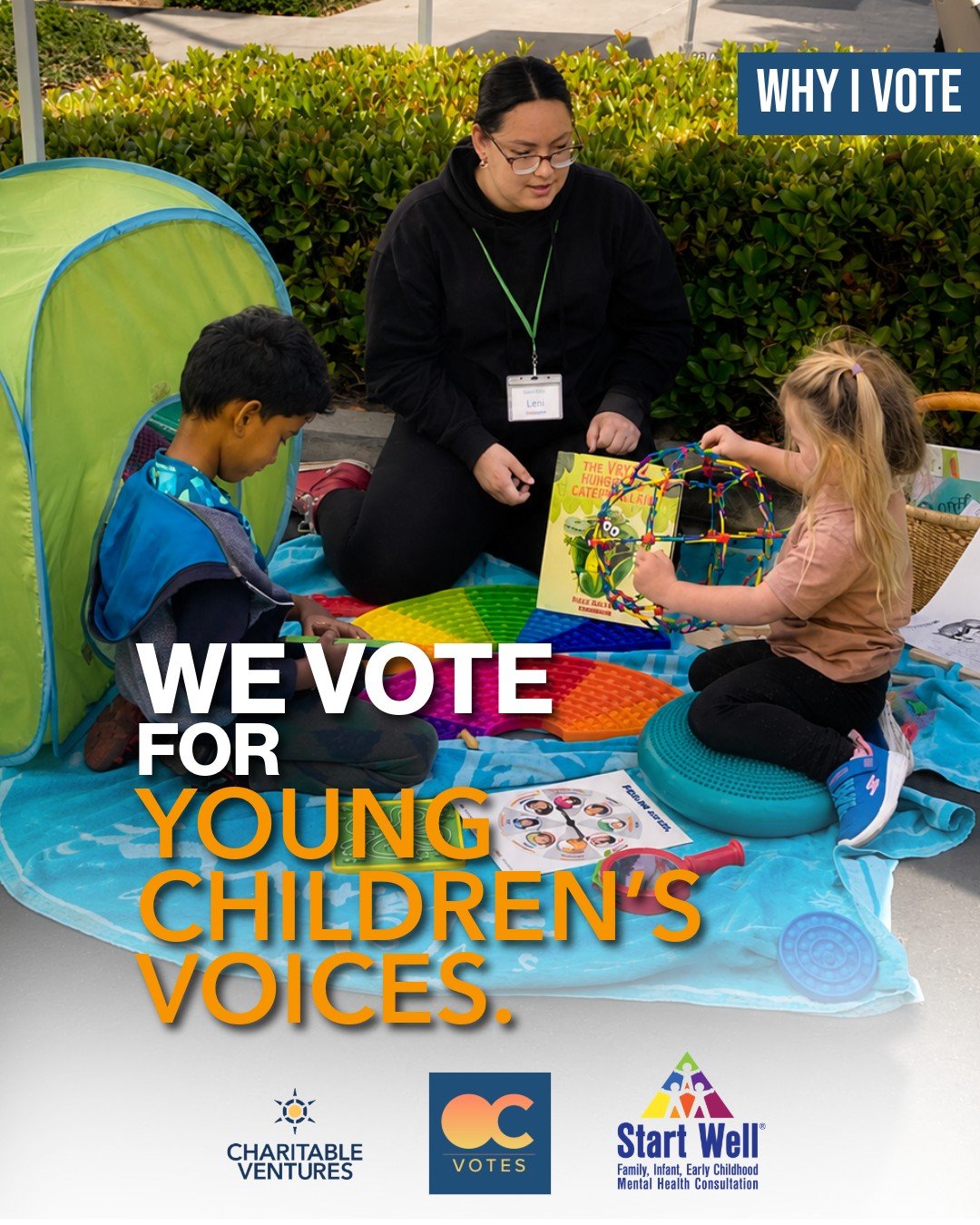 Long before a child can vote, their wellbeing is already being shaped by the systems around them. We show up so the youngest members of our community have someone in their corner from the very start. We vote for the policies that keep that kind of su