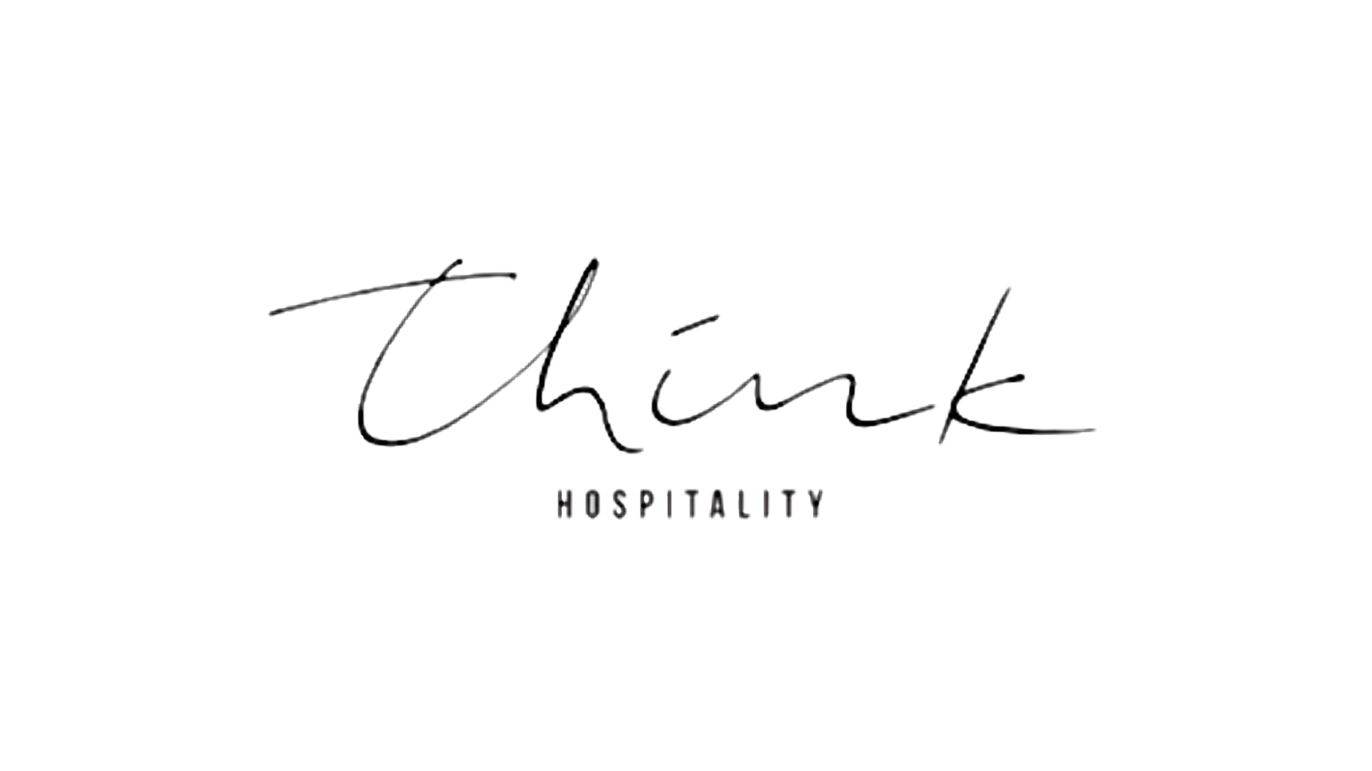 Think Hospitality logo in black