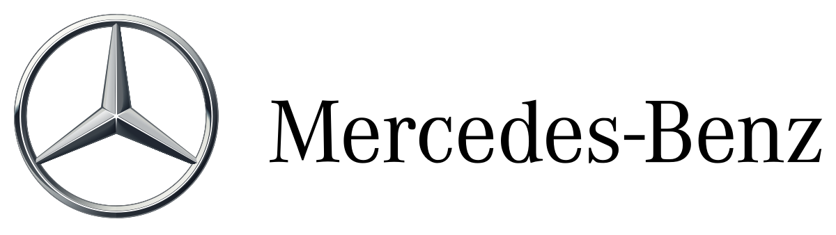 Mercedes-Benz logo next to the company name in black text.