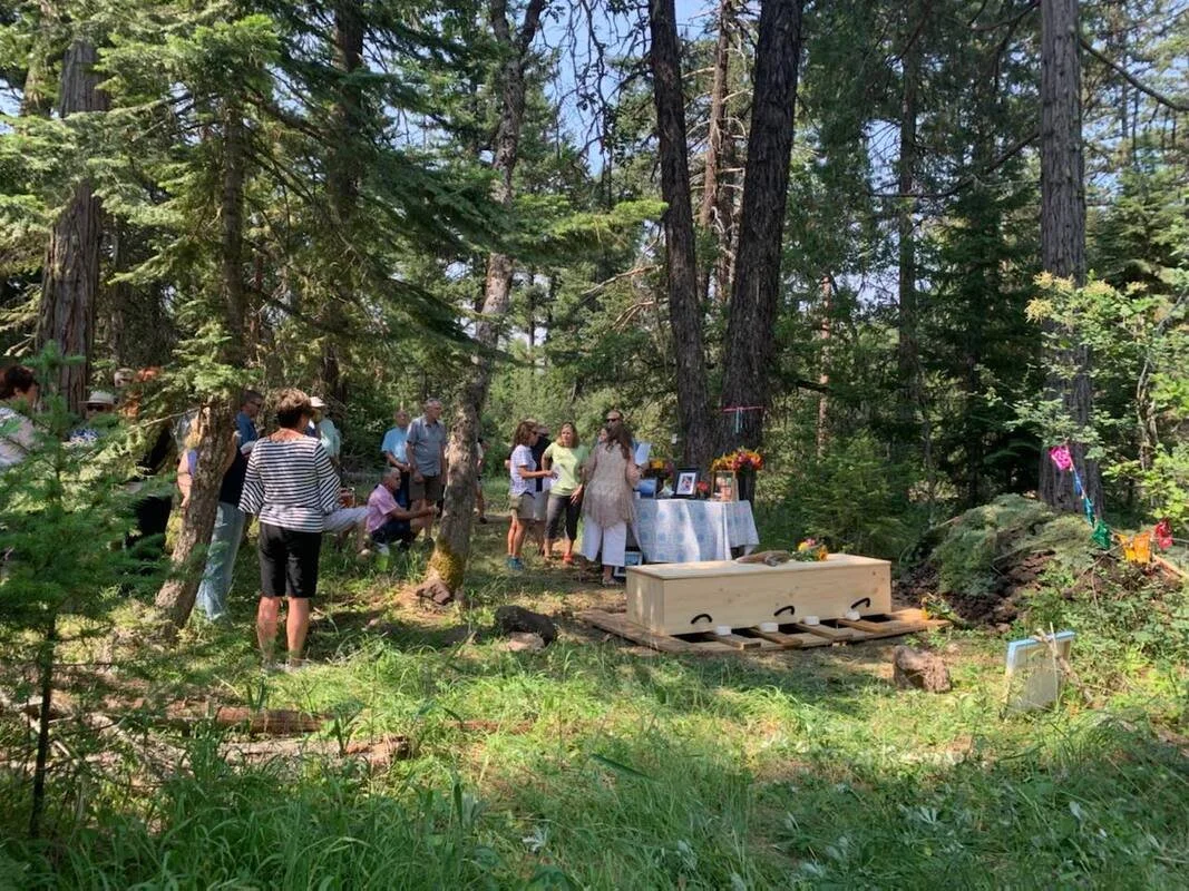 The Forest Conservation Burial Ground, Ashland, OR