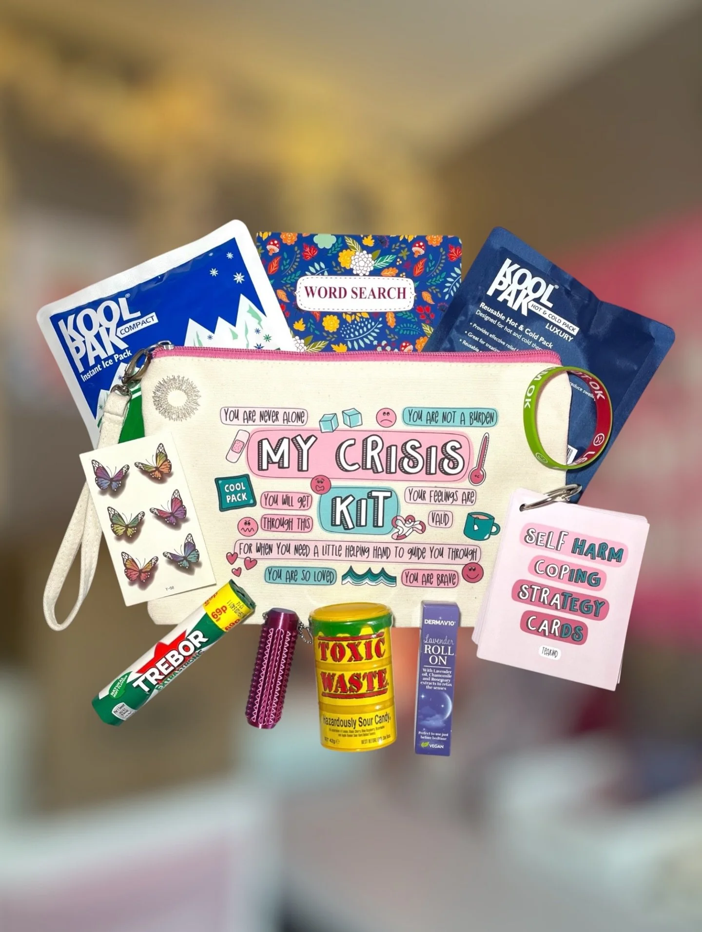 Self harm recovery mental health boxes 🧊📦

Here&rsquo;s a look at what you get in one of my SH recovery boxes, I updated these quite a while ago now but I don&rsquo;t think I&rsquo;ve shared them with you yet 🩷

You can shop these and all of my ot