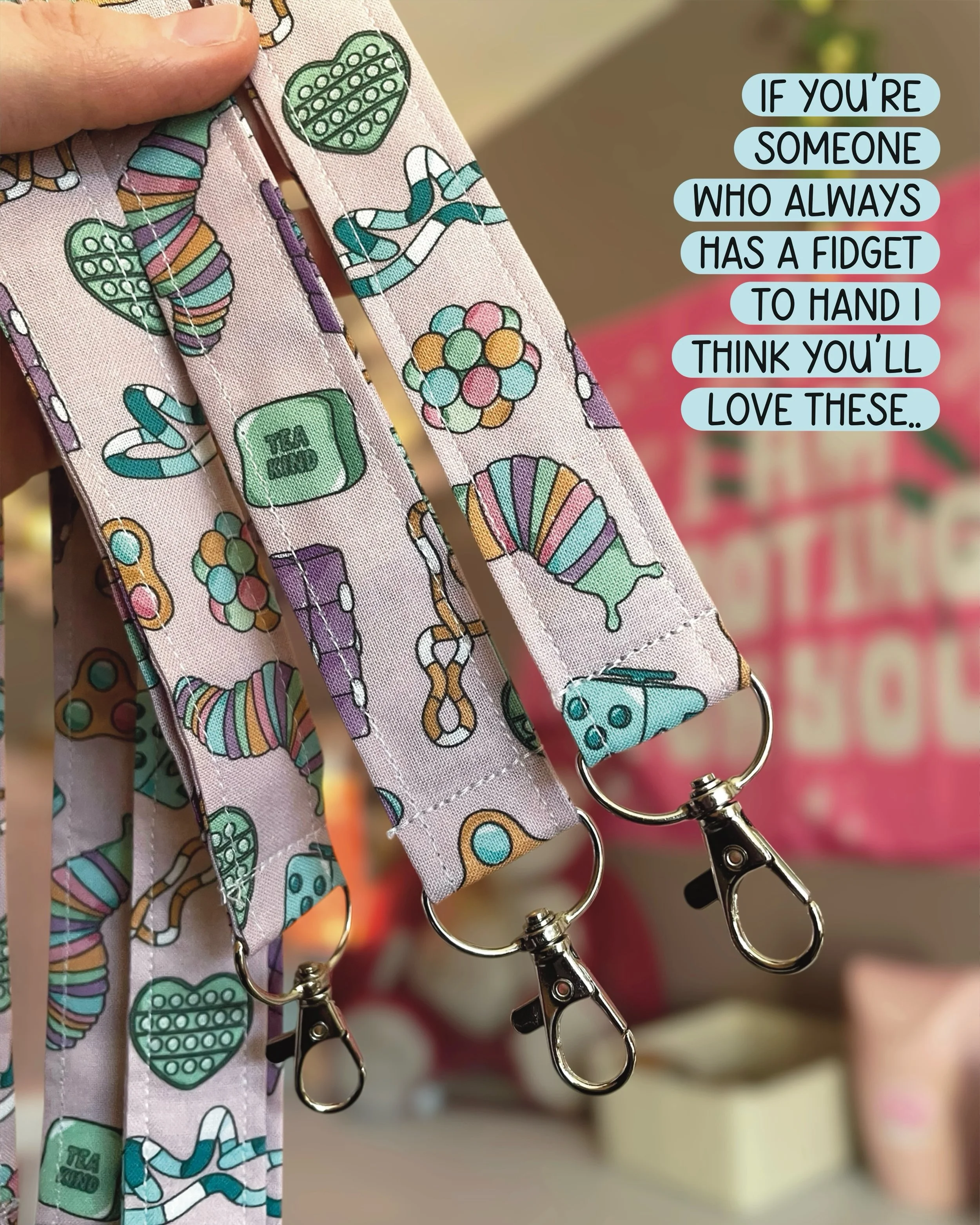 If you love a fidget as much as I do you&rsquo;ll probably love these&hellip; ✨

You can shop these and all of my other products on my website (TeaKind.co.uk) and my Etsy shop (TeaKind) 📦

#mentalhealthresources #mentalhealthrecovery #mentalhealthaw