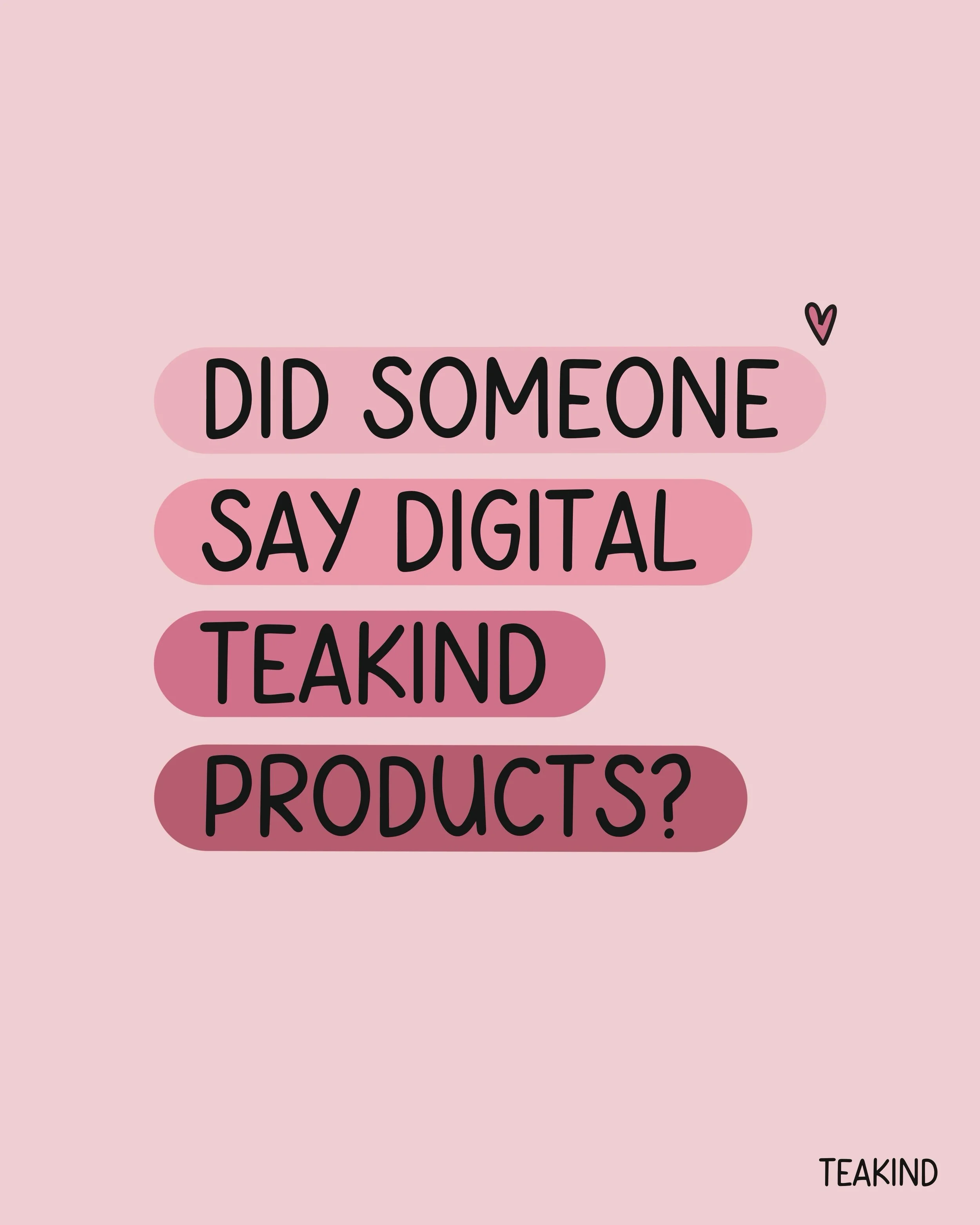 Did someone say digital teakind products.. 👀

Creating digital products is something I&rsquo;ve been thinking about for a long time, especially since I stopped shipping worldwide. But the first product is finally here! 

These are digital coping str