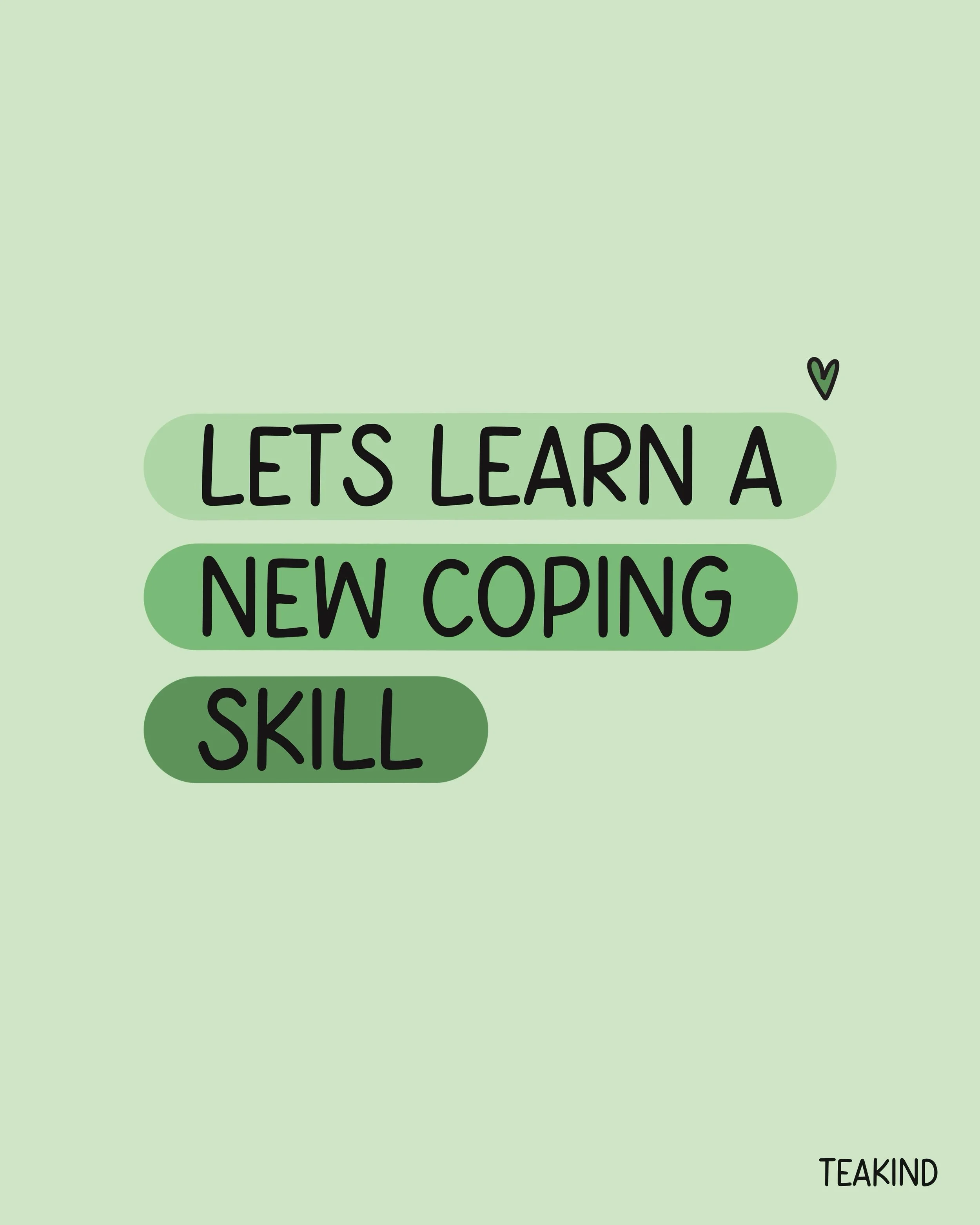 LETS LEARN A NEW COPING SKILL 💚

Changing your environment ☕️🧘🏻&zwj;♀️⛰️

This is a great skill when you&rsquo;re feeling overwhelmed, feeling like your thoughts are stuck on repeat or ruminating on something. 

Swipe to find out more about this s