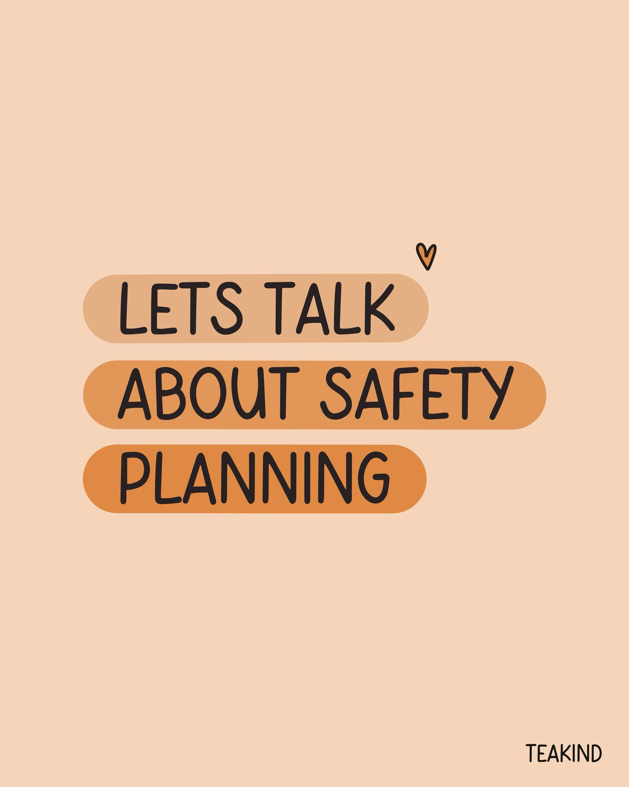 SAFETY PLANNING 📝🧠

Safety plans are a really important tool for getting through difficult times safely and in a way that doesn&rsquo;t make an already tough situation worse. They are a great tool for everyone, more so if you struggle with poor men