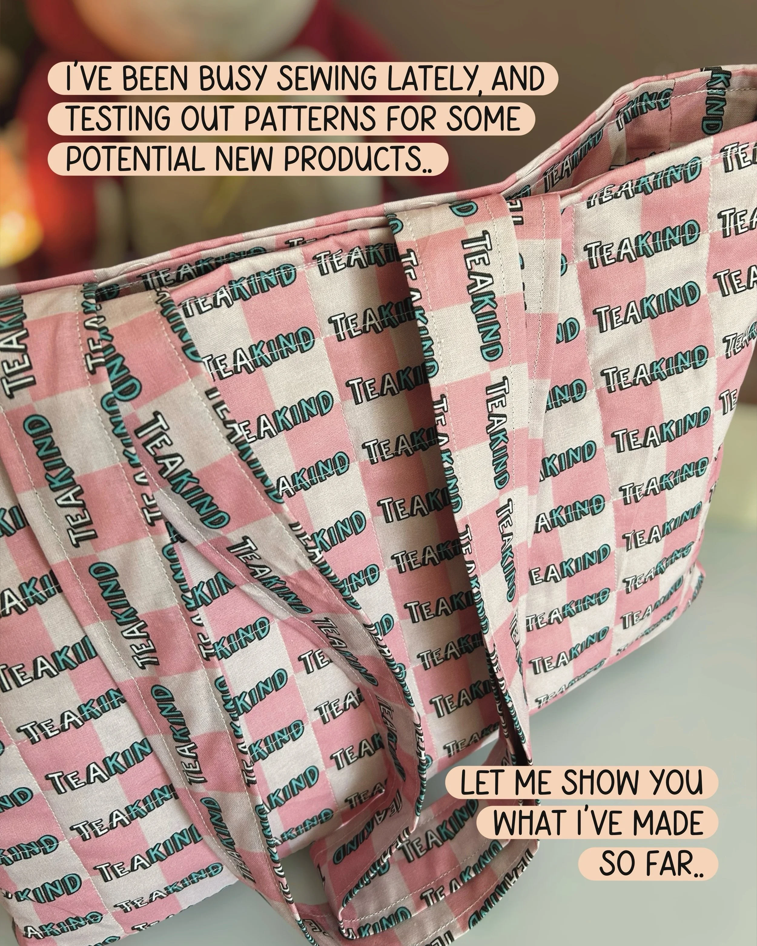 SOMETHING NEW IS COMING 🪡🧵

I&rsquo;ve been busy testing out some new sewing projects over the last few weeks. Some could definitely do with a bit more practice but I have some plans for something new.. 

Swipe to the end to see a sneak peek of wha
