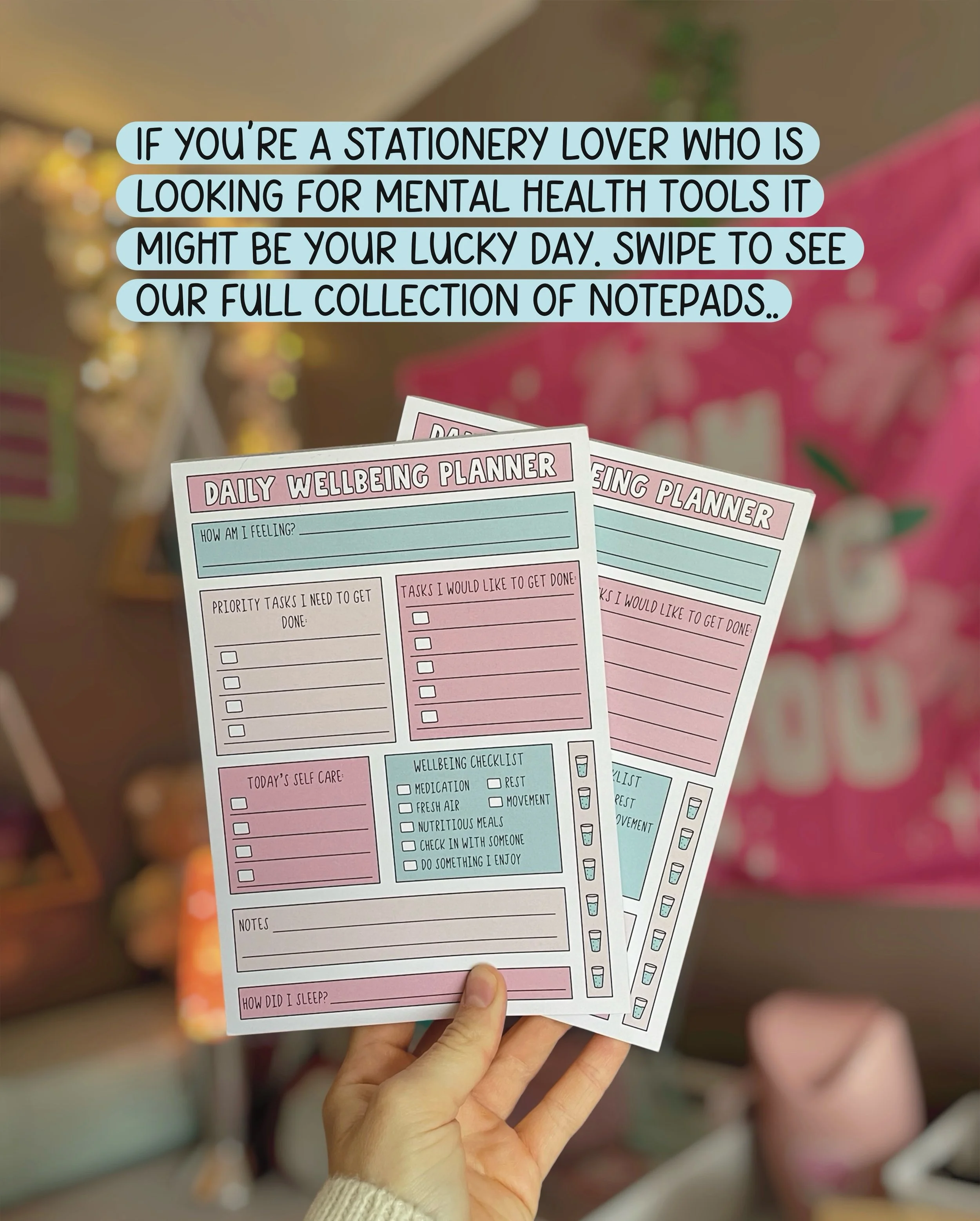THE TEAKIND NOTEPAD COLLECTION 📝🩷

Calling all stationery lovers.. I&rsquo;ve built up quite the collection of notepads over the years so I thought I would share them all with you and explain how each one can be helpful for looking after your menta