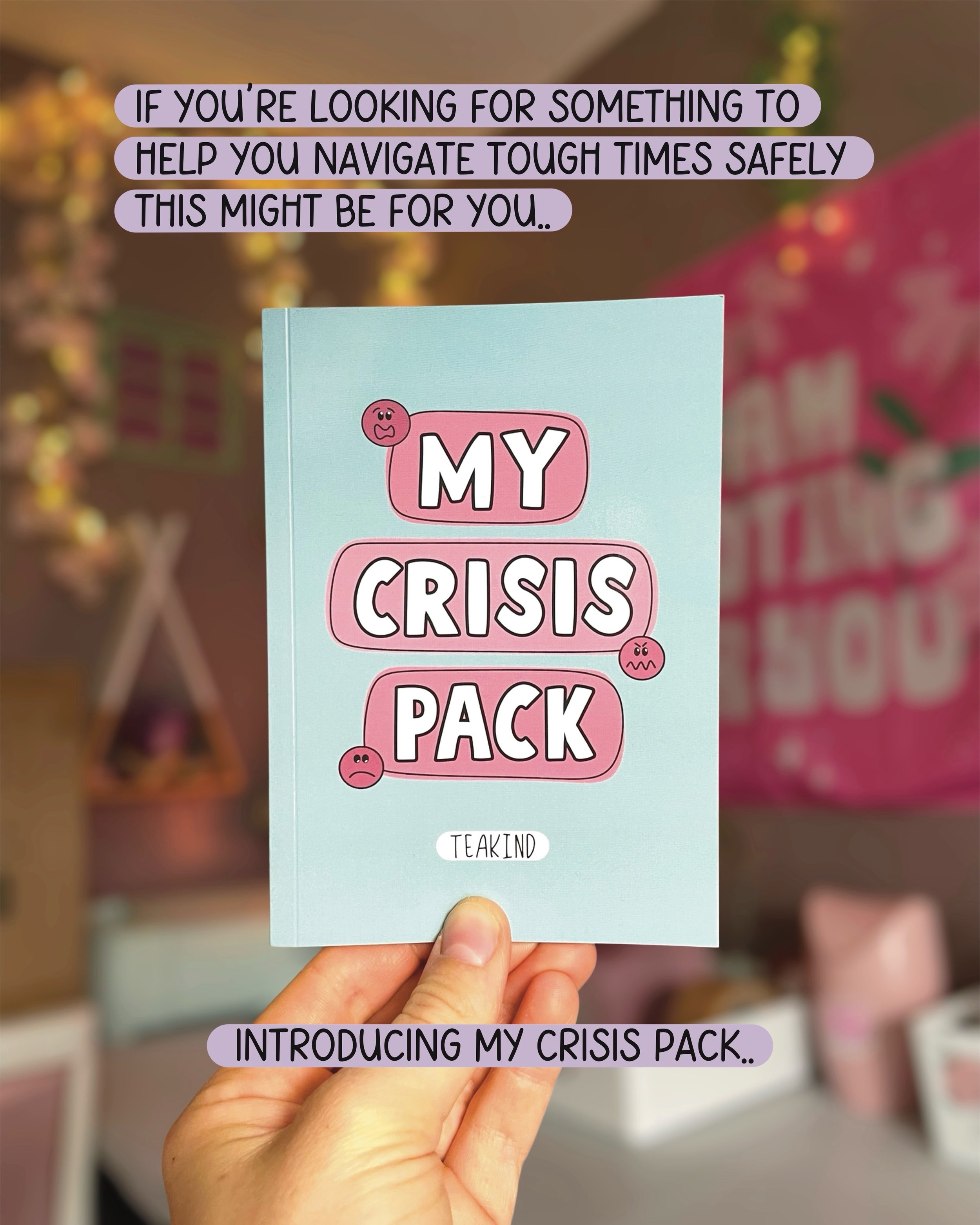 MY CRISIS PACK 🩷

Your all in one mental health resource &amp; safety plan to get you through tough times 🩷

You can shop these and all of my other products on my website (TeaKind.co.uk) and my Etsy shop (TeaKind) 📦

#mentalhealthresources #mental