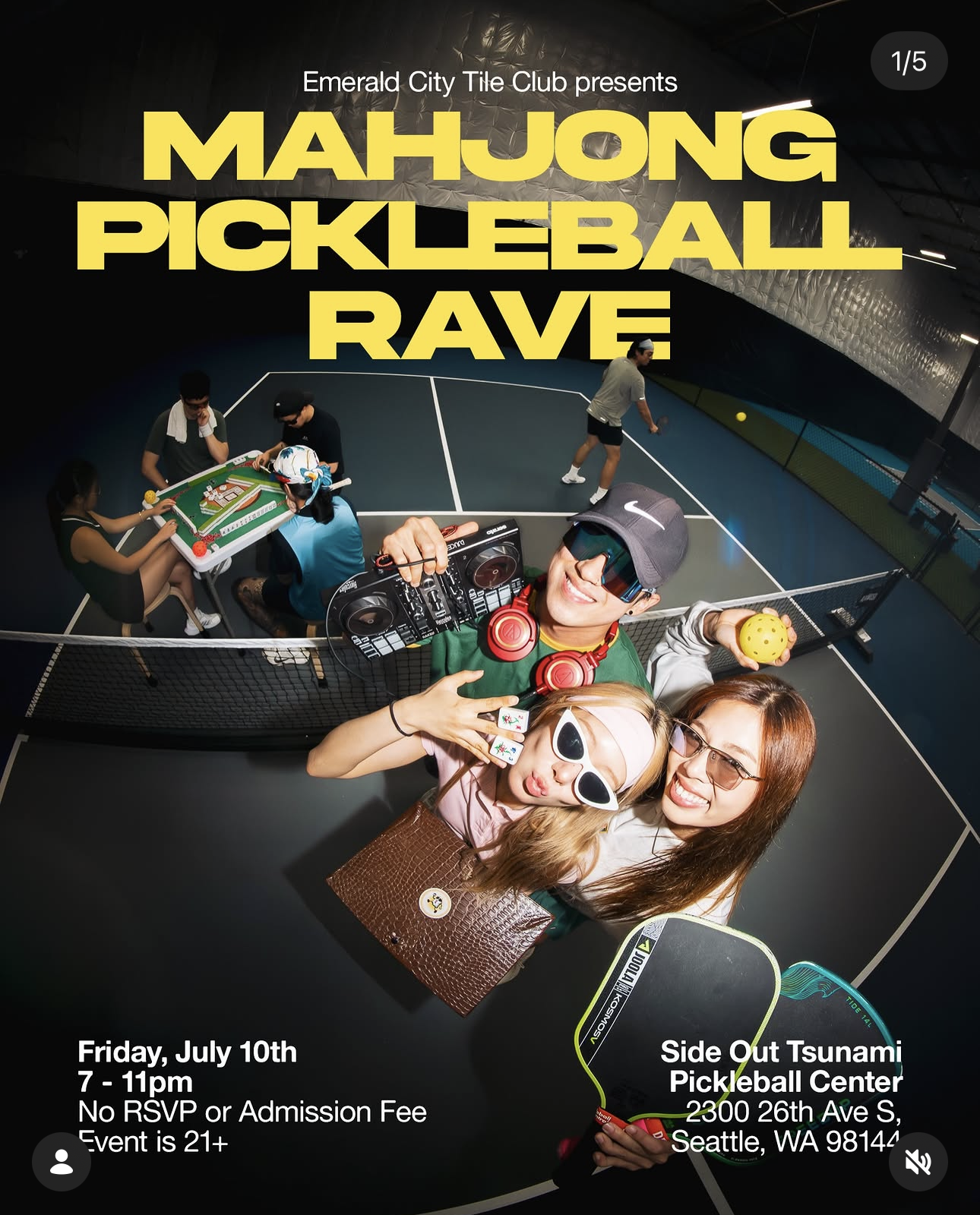 Mahjong Pickleball Rave