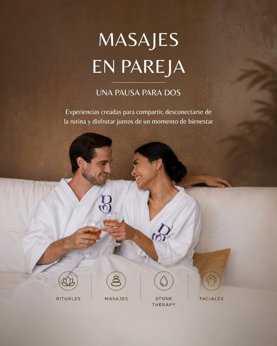 Hay momentos que merecen compartirse ✨

Una experiencia creada para disfrutar en pareja, con rituales de bienvenida, masajes y cuidado facial personalizado para cada uno.

Pregunten por nuestros paquetes y reg&aacute;lense una pausa.

#BohoSpa #SpaMe