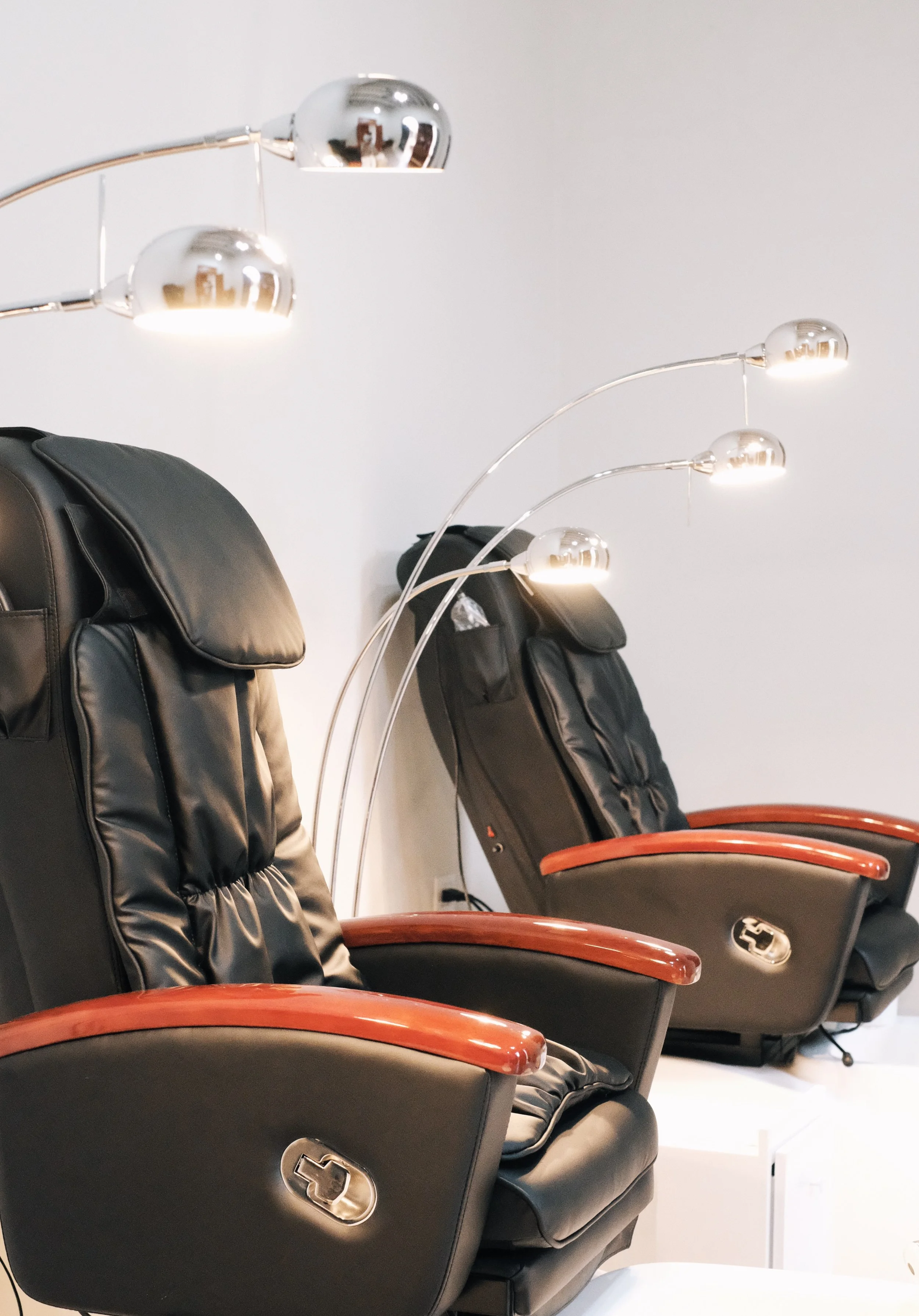 Área de manicure y pedicure