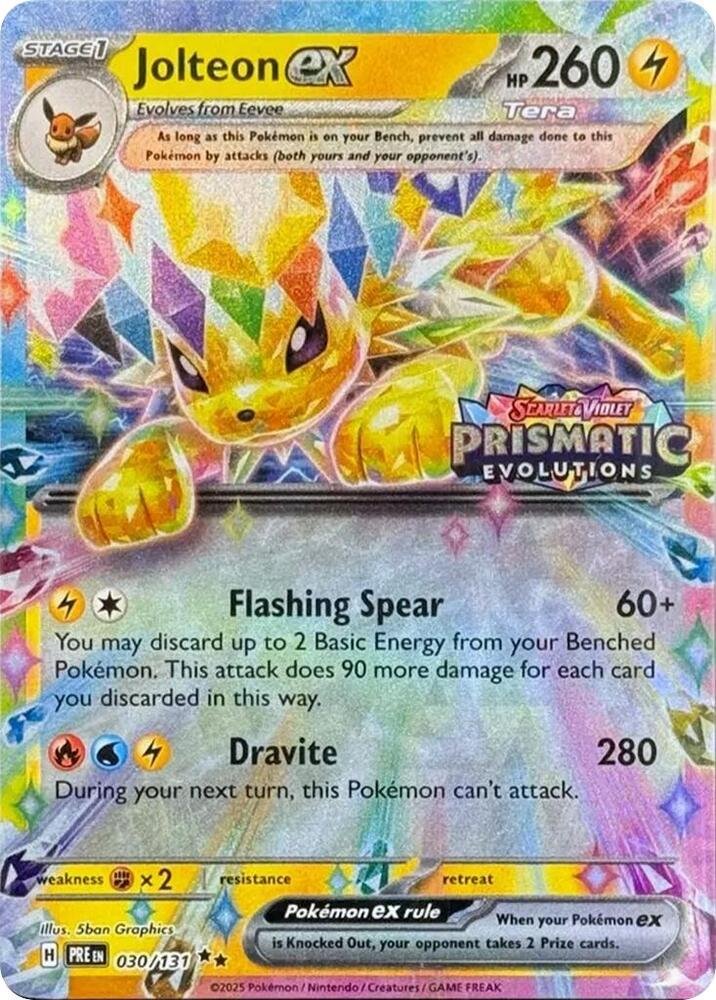 Jolteon Ex Stamped Sealed