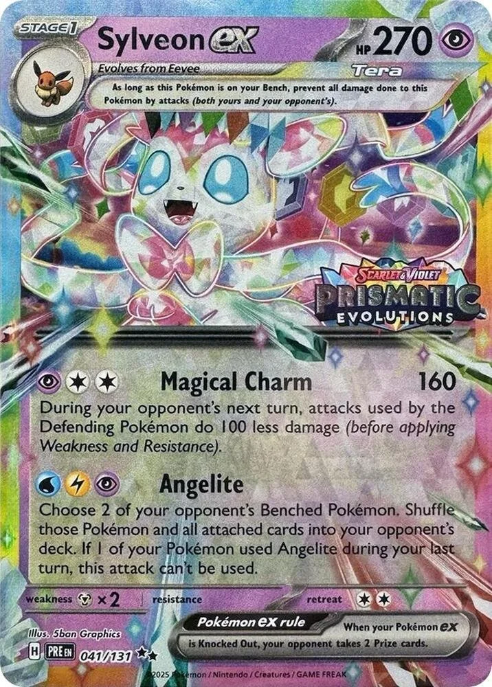 Sylveon Ex Stamped Sealed