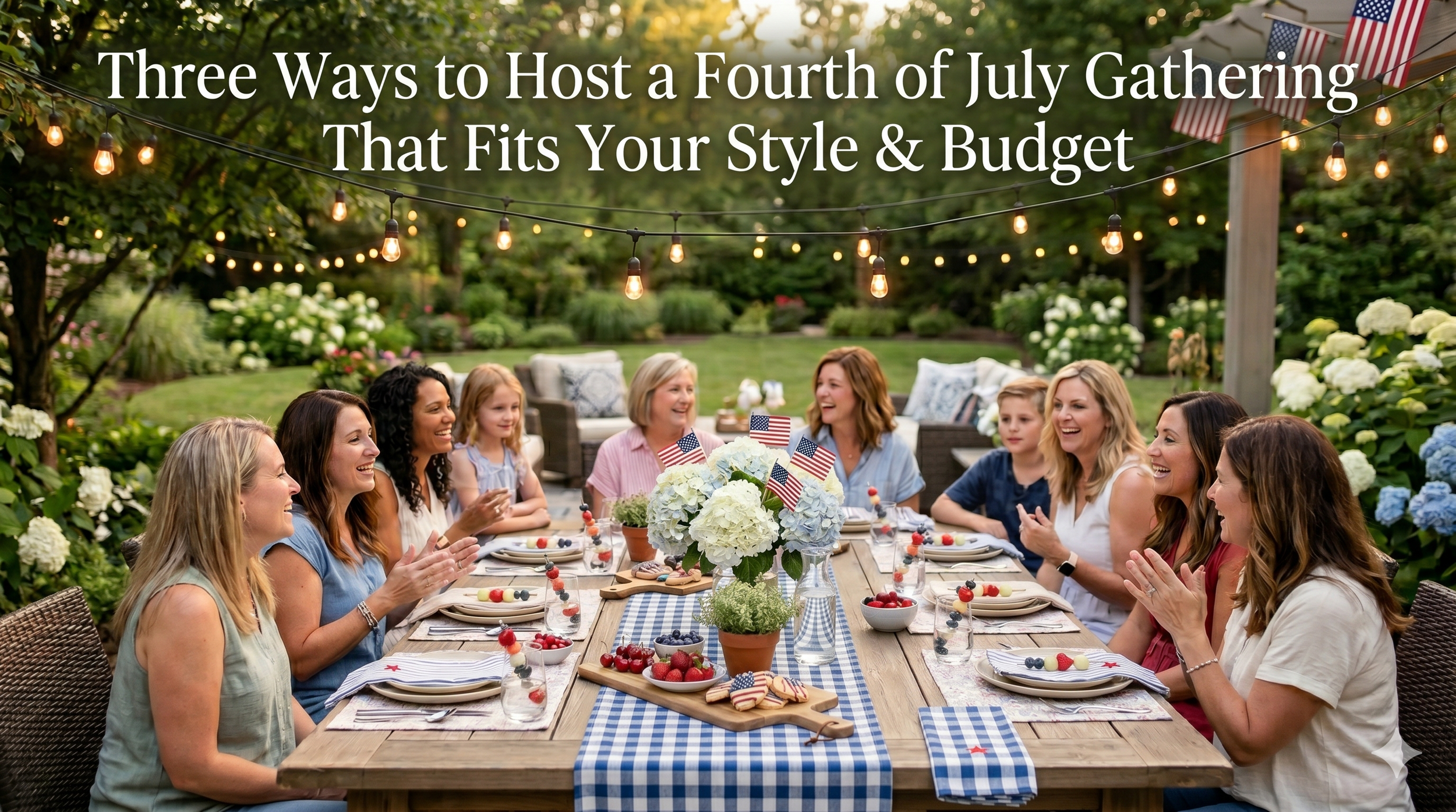 Fourth of July Entertaining Ideas for Every Style &amp; Budget