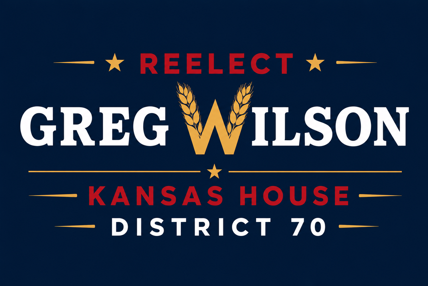 Greg Wilson for Kansas House District 70