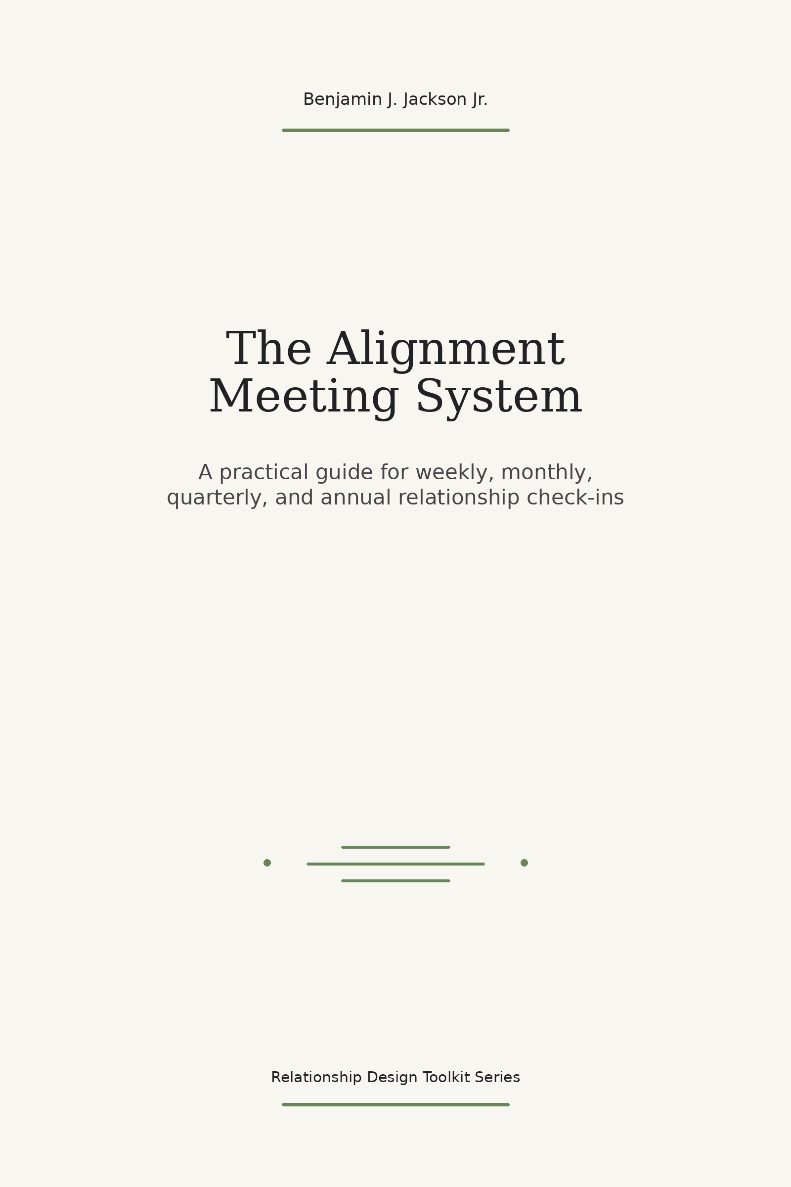 The Alignment Meeting System