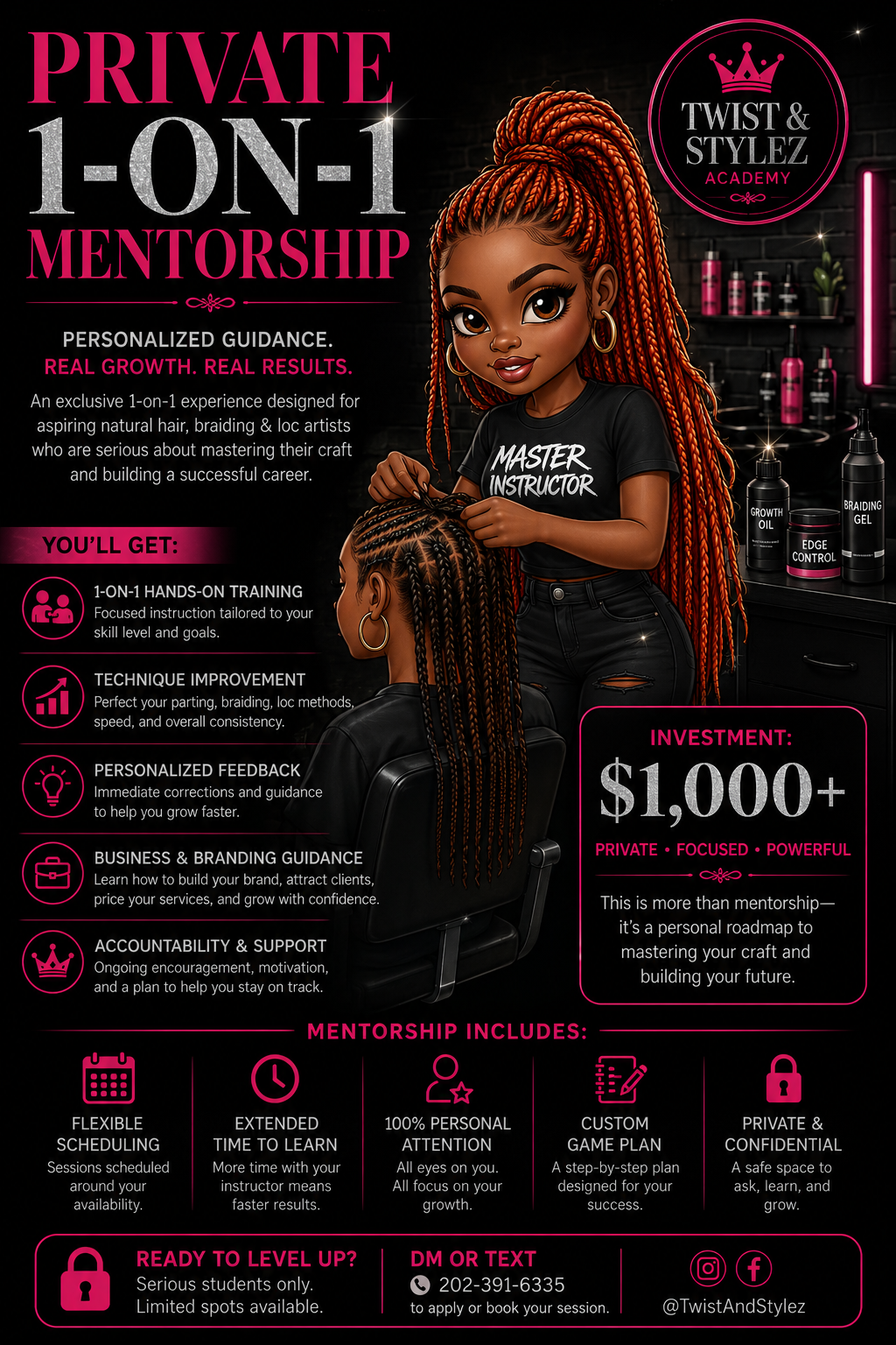 Private 1-on-1 Mentorship