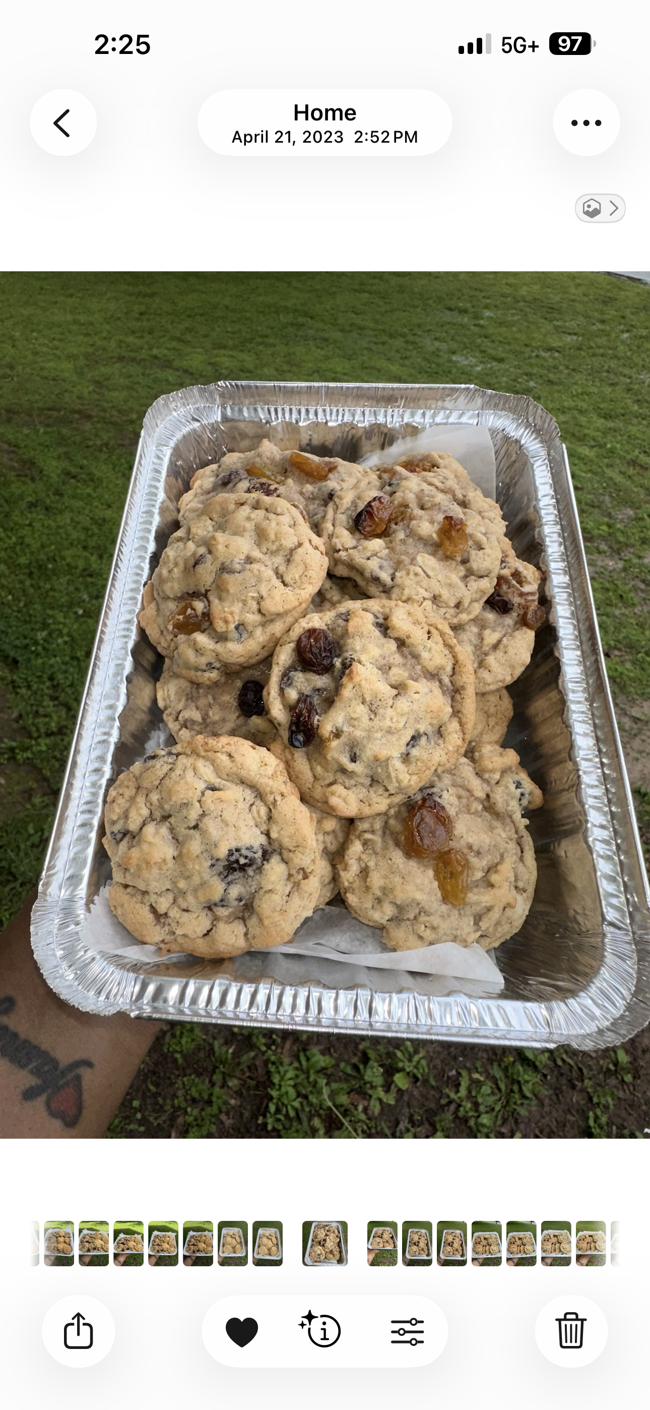Oatmeal Raisin Cookies
