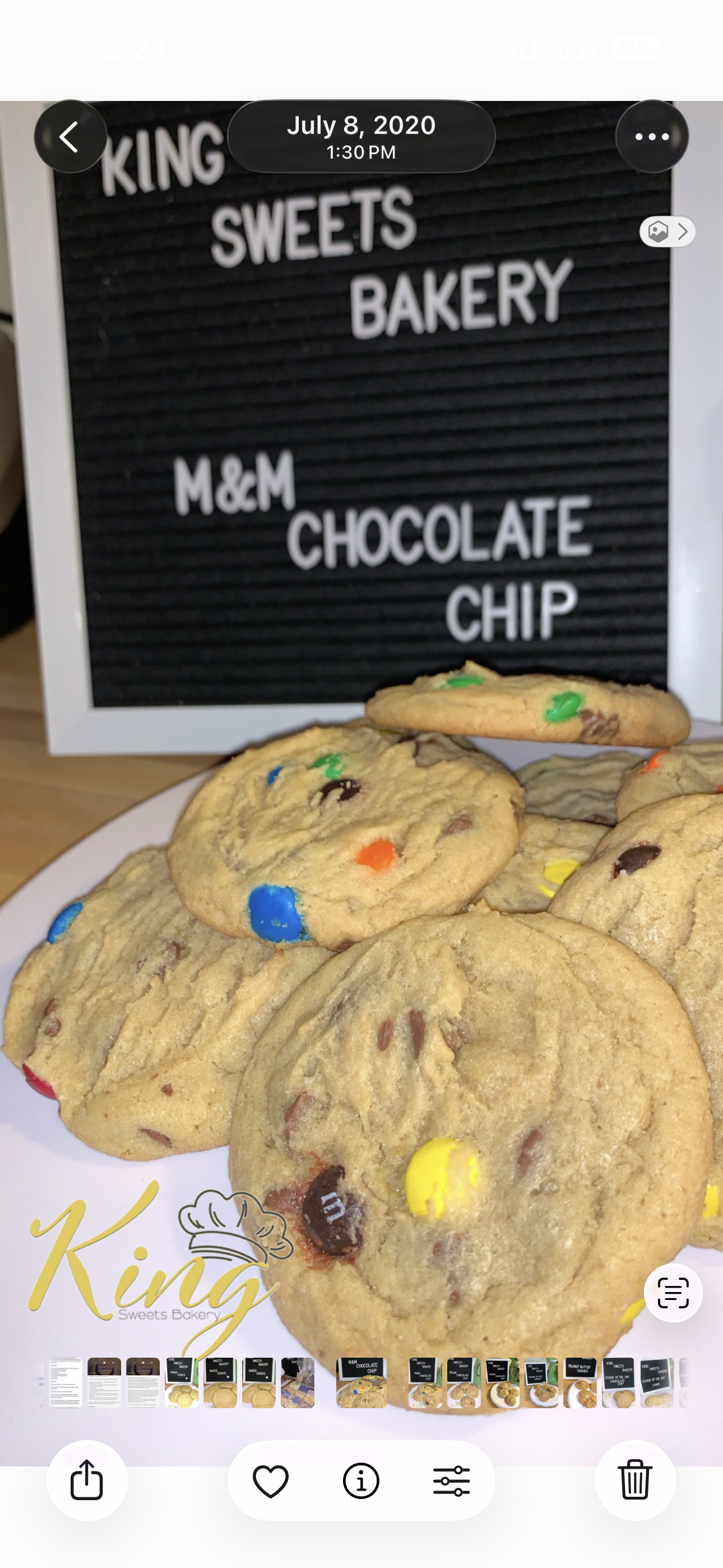 M&M Chocolate Chip