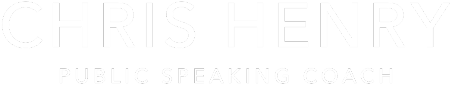 Chris Henry - Public Speaking Coach