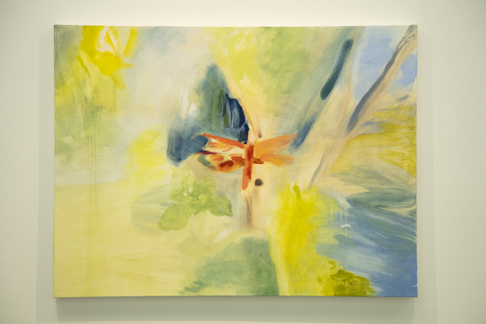 Lake Clementine, 2023, oil on canvas, 36x48 inches 
