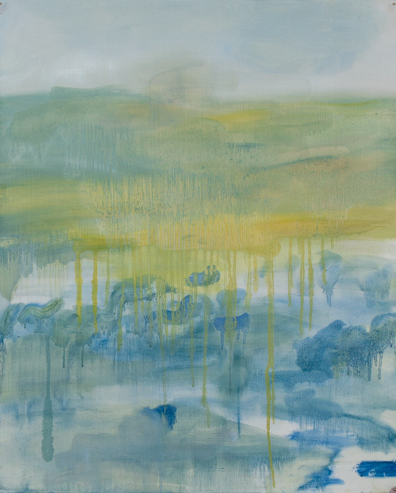 Untitled, 2023, oil on paper, 24 x 19 inches