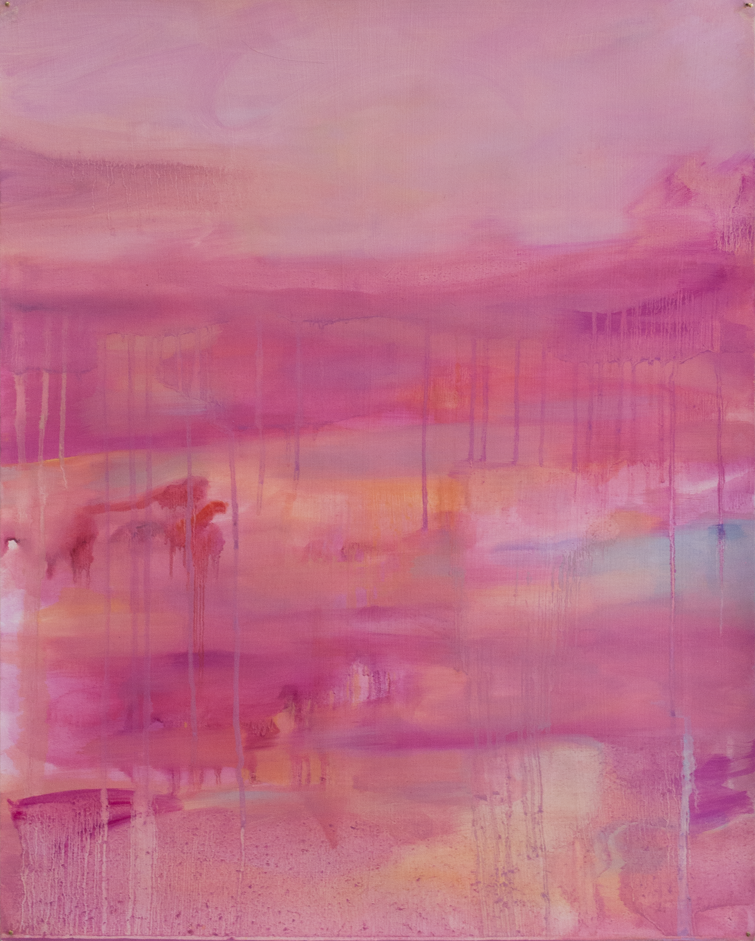 Untitled, 2023, oil on paper, 24 x 19 inches