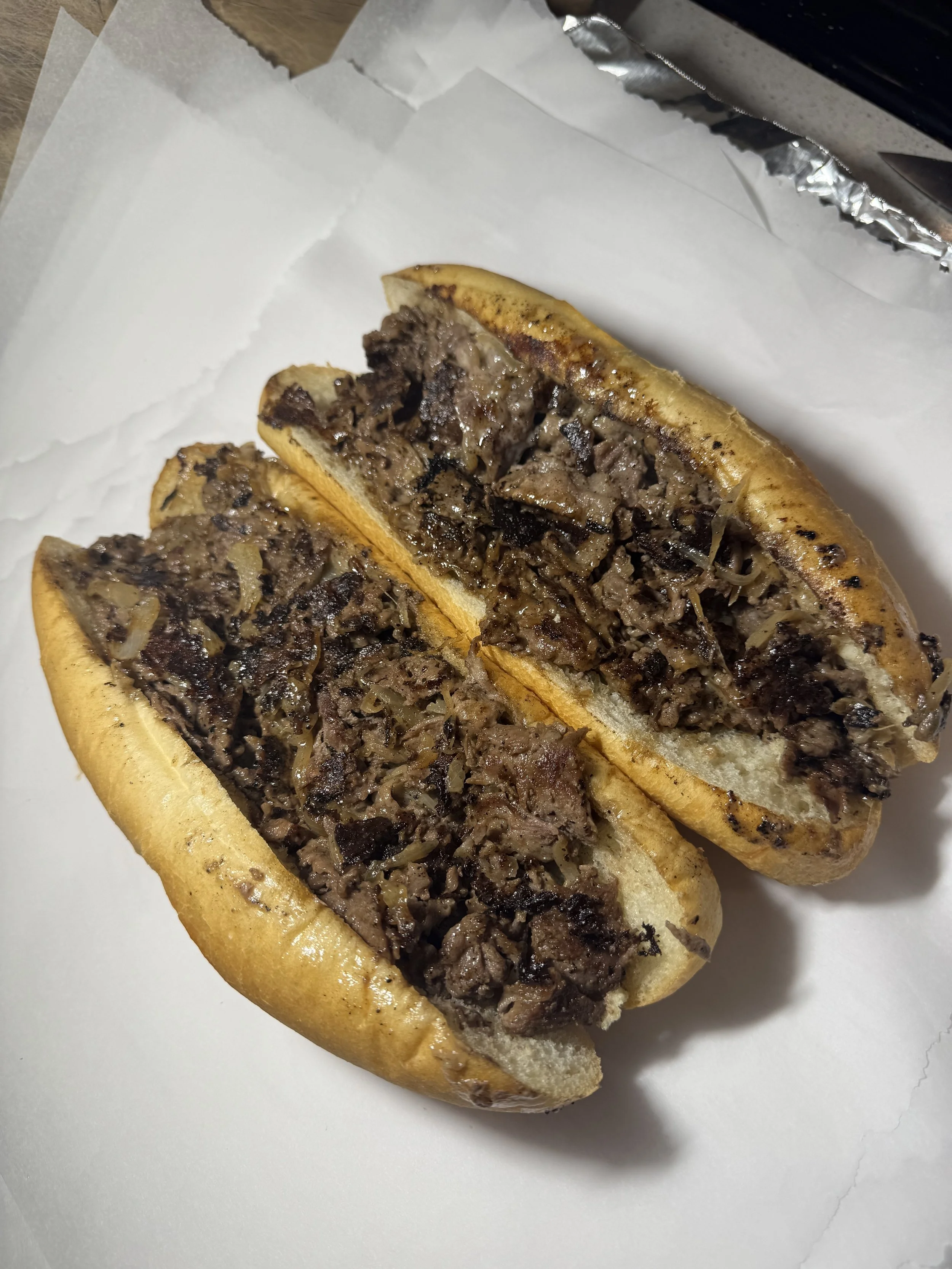 Thursday Cheesesteaks
