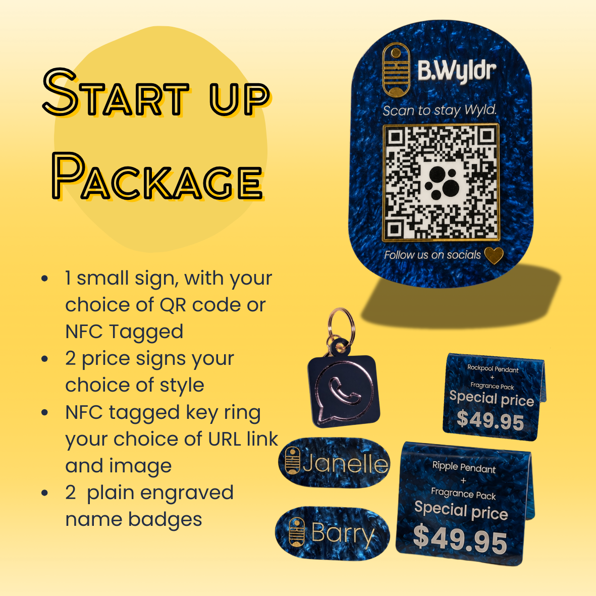 Start up package