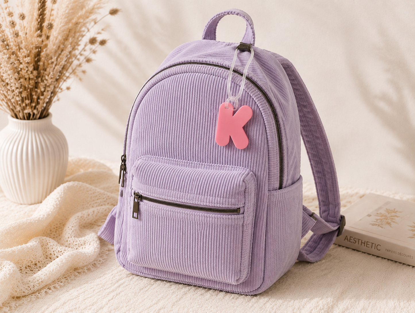 Acrylic Letter Bag Tag