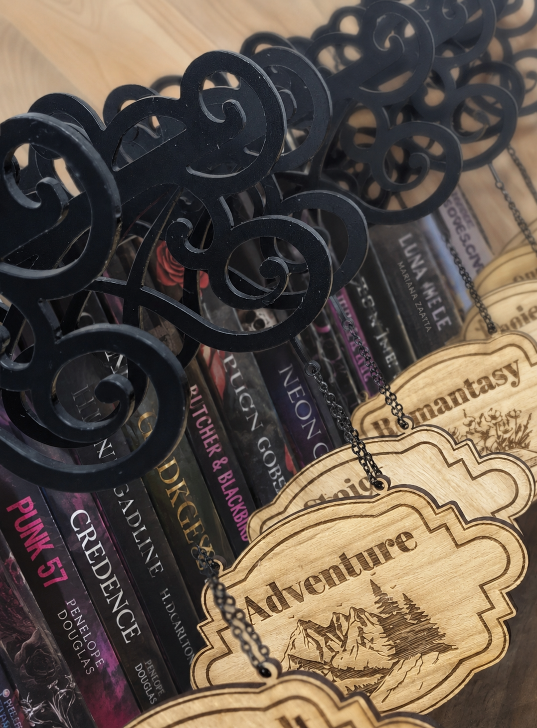 Vintage Genre Book Organizers