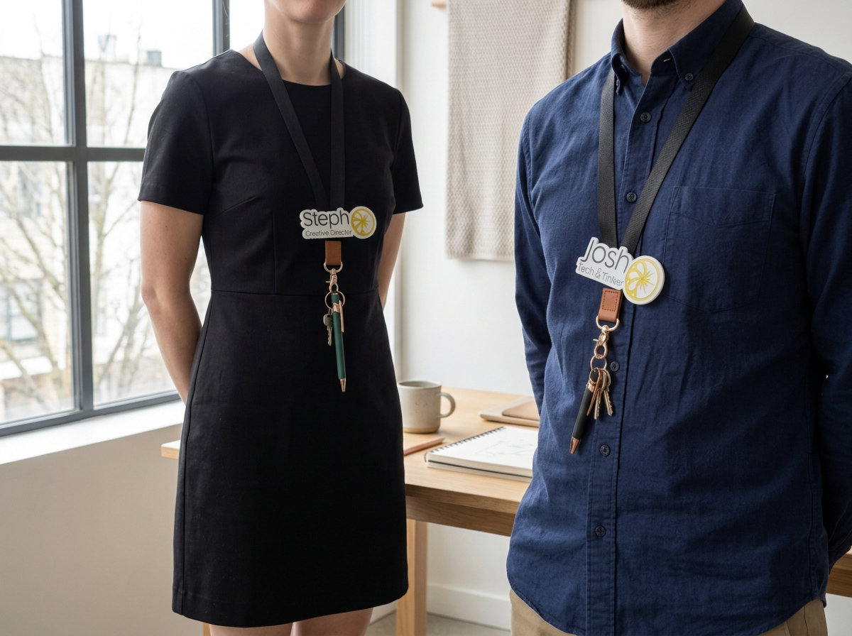 Name badges standard