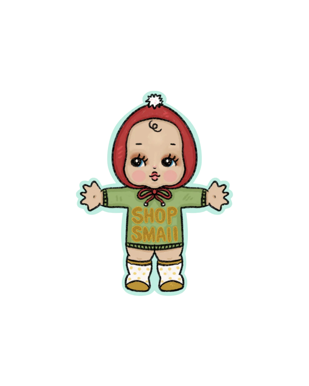 Shop Small Sticker