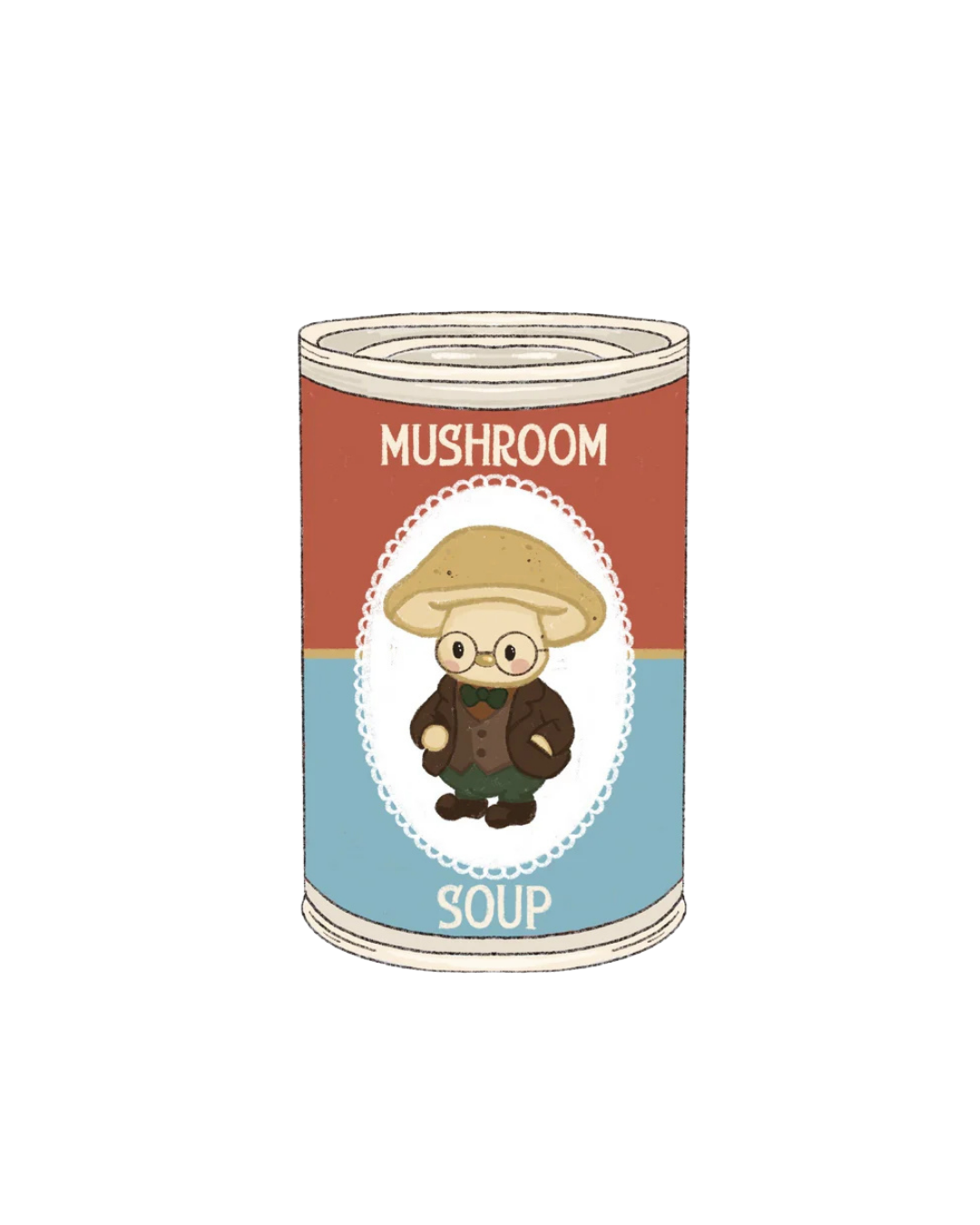 Mushroom Soup Sticker