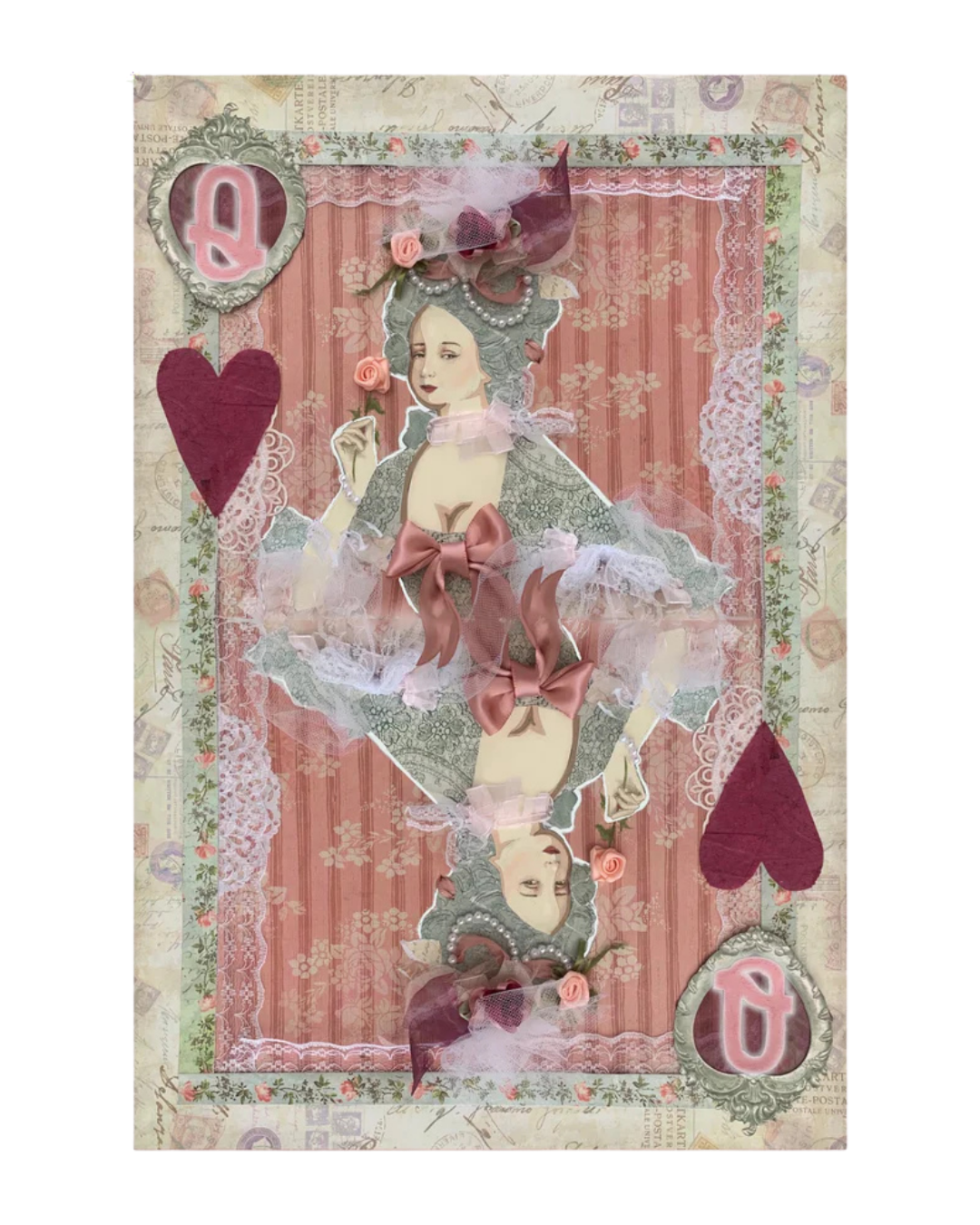 Queen Of Hearts Postcard
