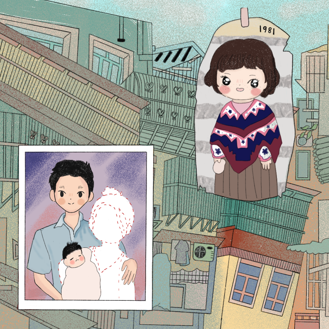 Kristie Song, Mother in Macau, Digital Illustration, 2020.png