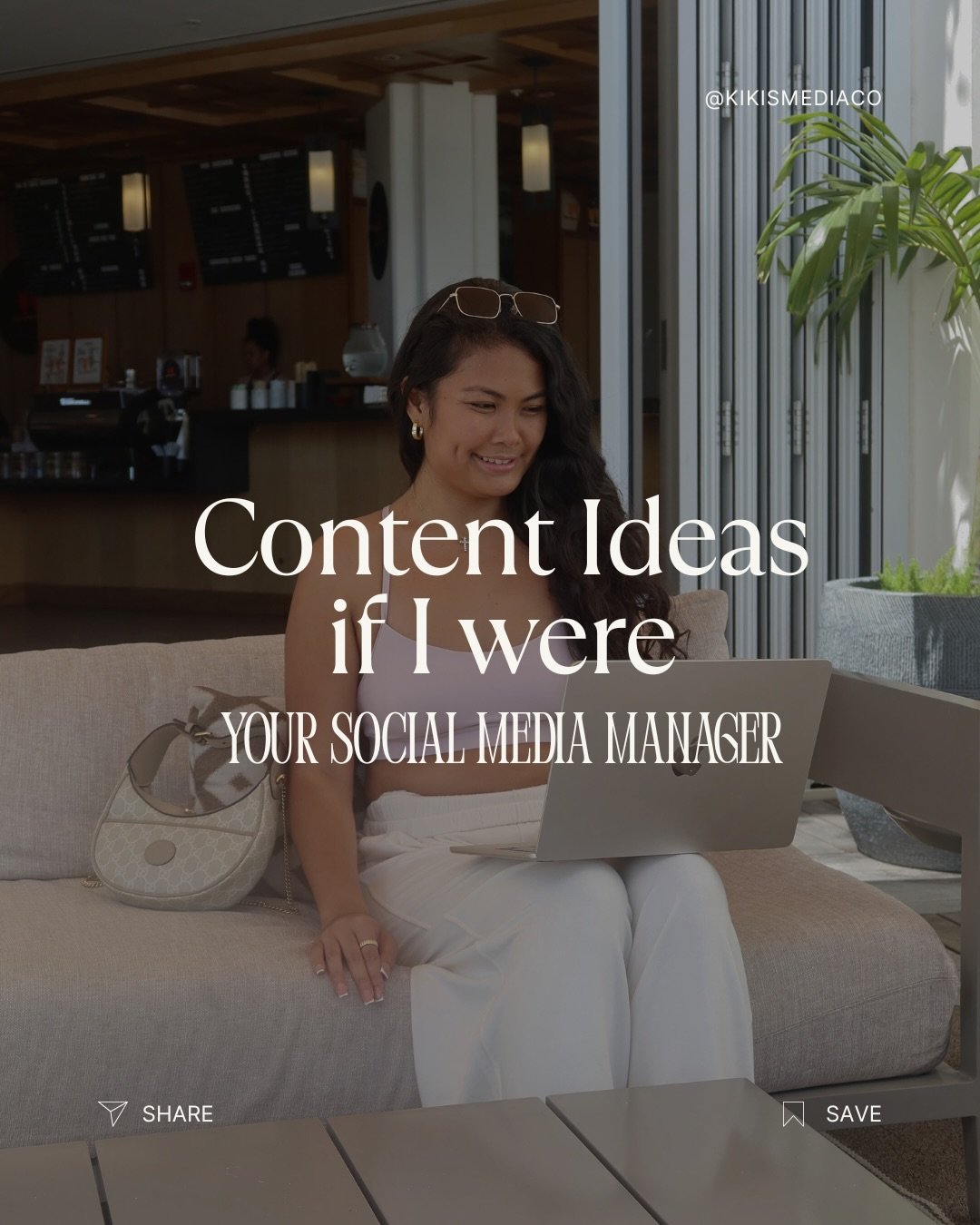 Part 2 | You&rsquo;re up at 5am coaching classes, motivating clients and running a whole business&hellip; and somehow you&rsquo;re supposed to post on Instagram too? 😅 

That&rsquo;s where Kiki&rsquo;s Media Co comes in 🫶🏼

We handle your socials 