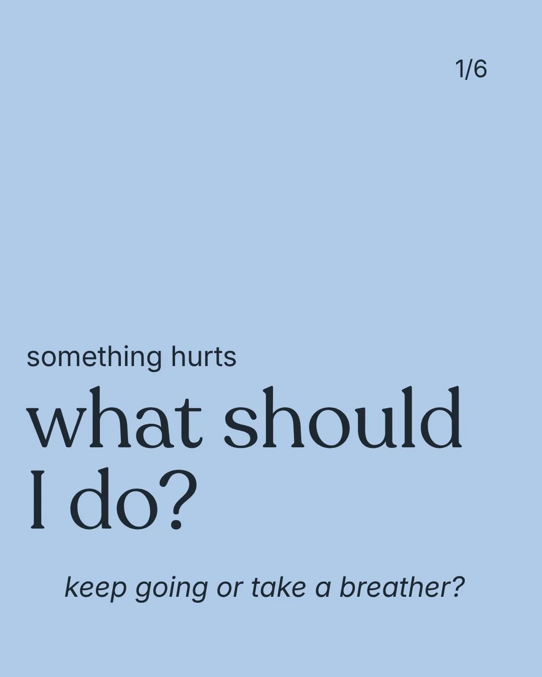 "No pain, no gain" isn't the whole story. But neither is "if it hurts, stop."

Most people treat pain like a light switch: push through it, or avoid it completely. But that's not actually how your body works, and thinking in extre