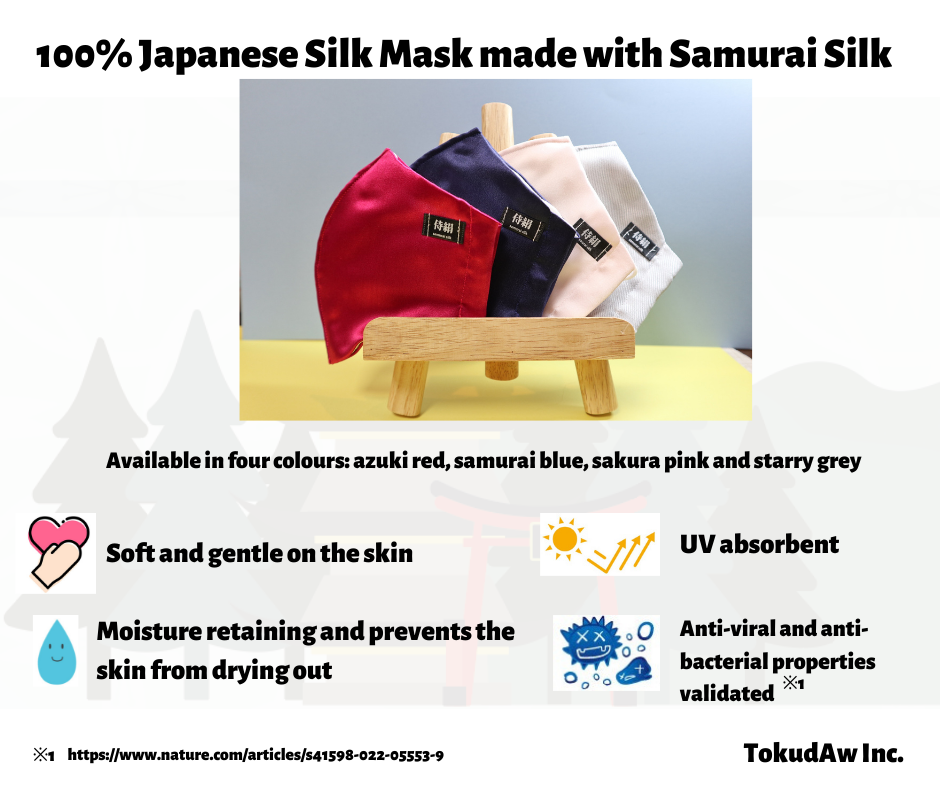Exporting a silk fabric that has 150 years-old history out of Japan