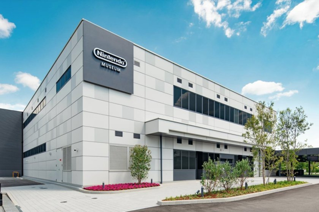 Exterior of the Nintendo Museum.