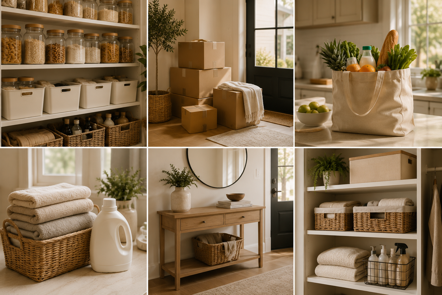 Pantry, laundry, and home organization services by Diamond Detail.