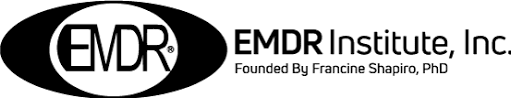 EMDR Institute, Inc. logo with text 'Founded By Francine Shapiro, PhD'