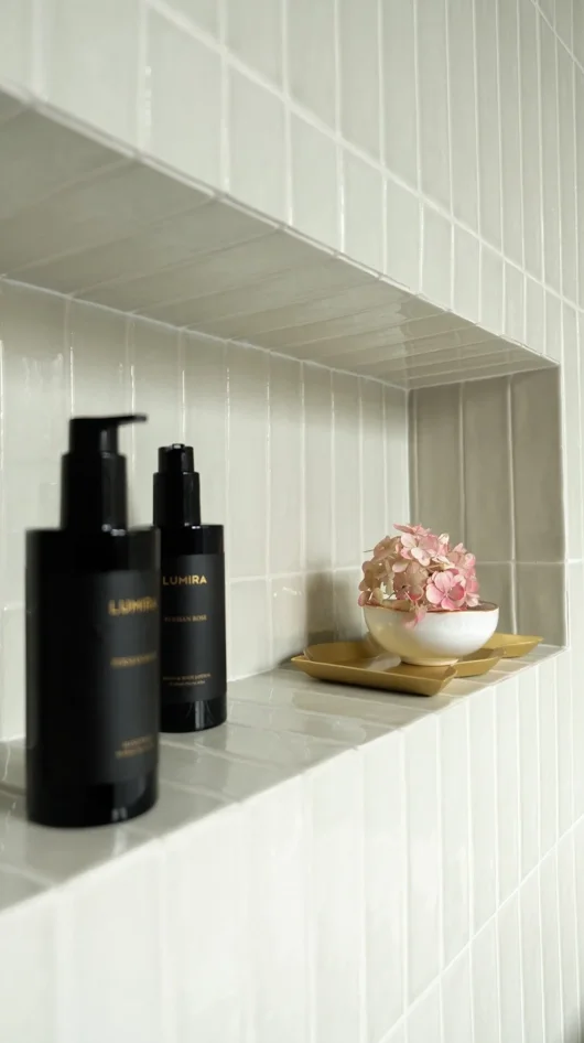 Willow House KCreative Interiors Shower Shelf Lumira .webp